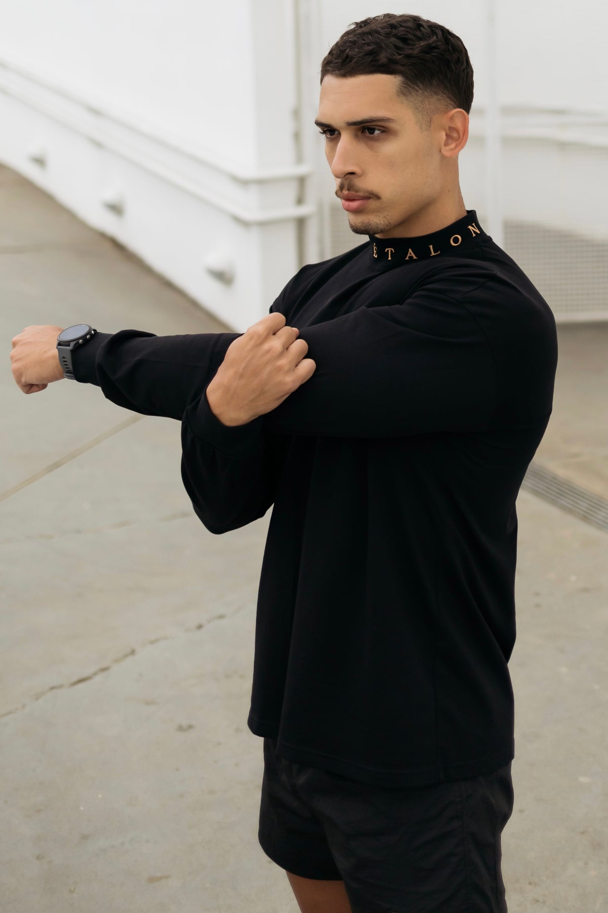 Signature Mockneck Long Sleeve