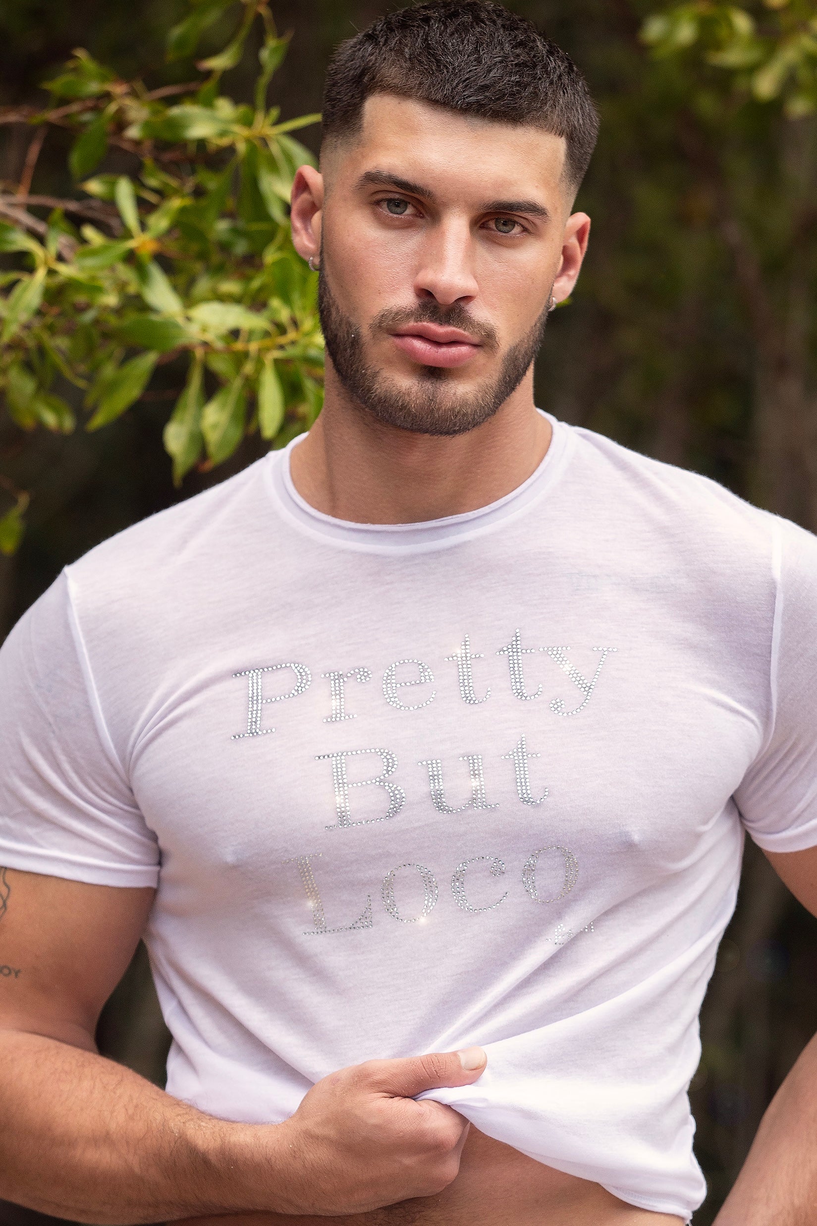 Crystal Pretty But Loco Tee