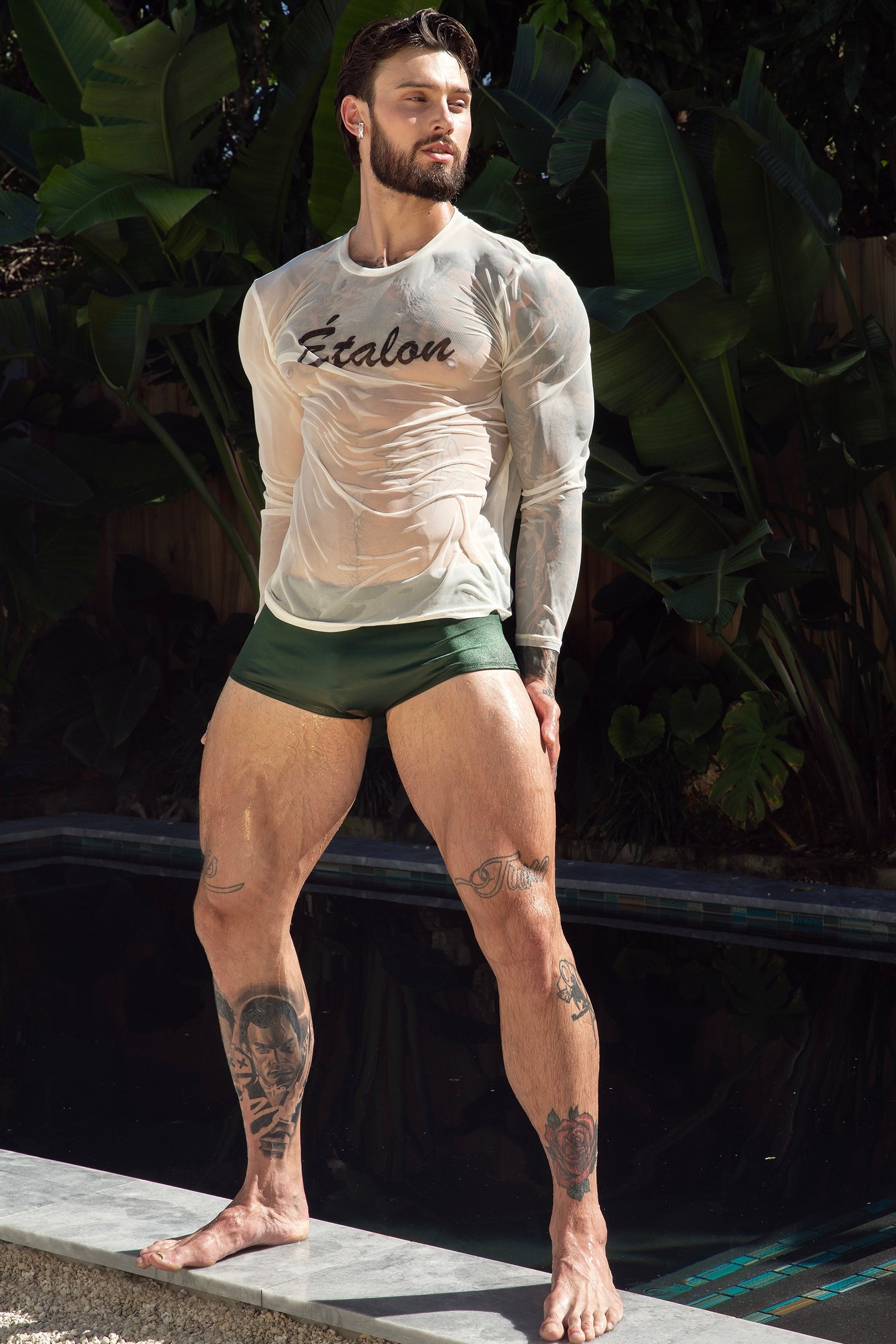 Signature Mesh Long Sleeve