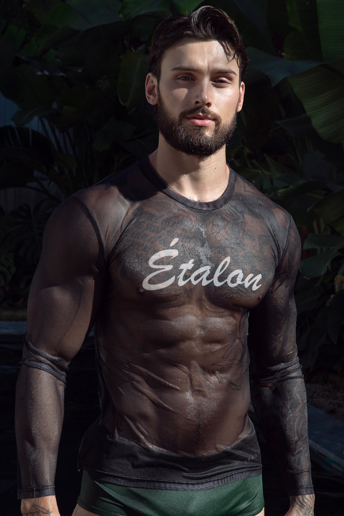 Signature Mesh Long Sleeve