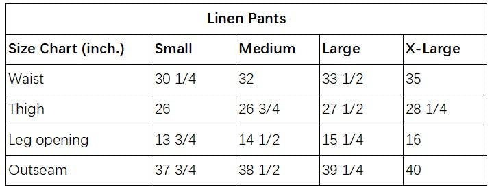 Perfect Beige Linen Pant