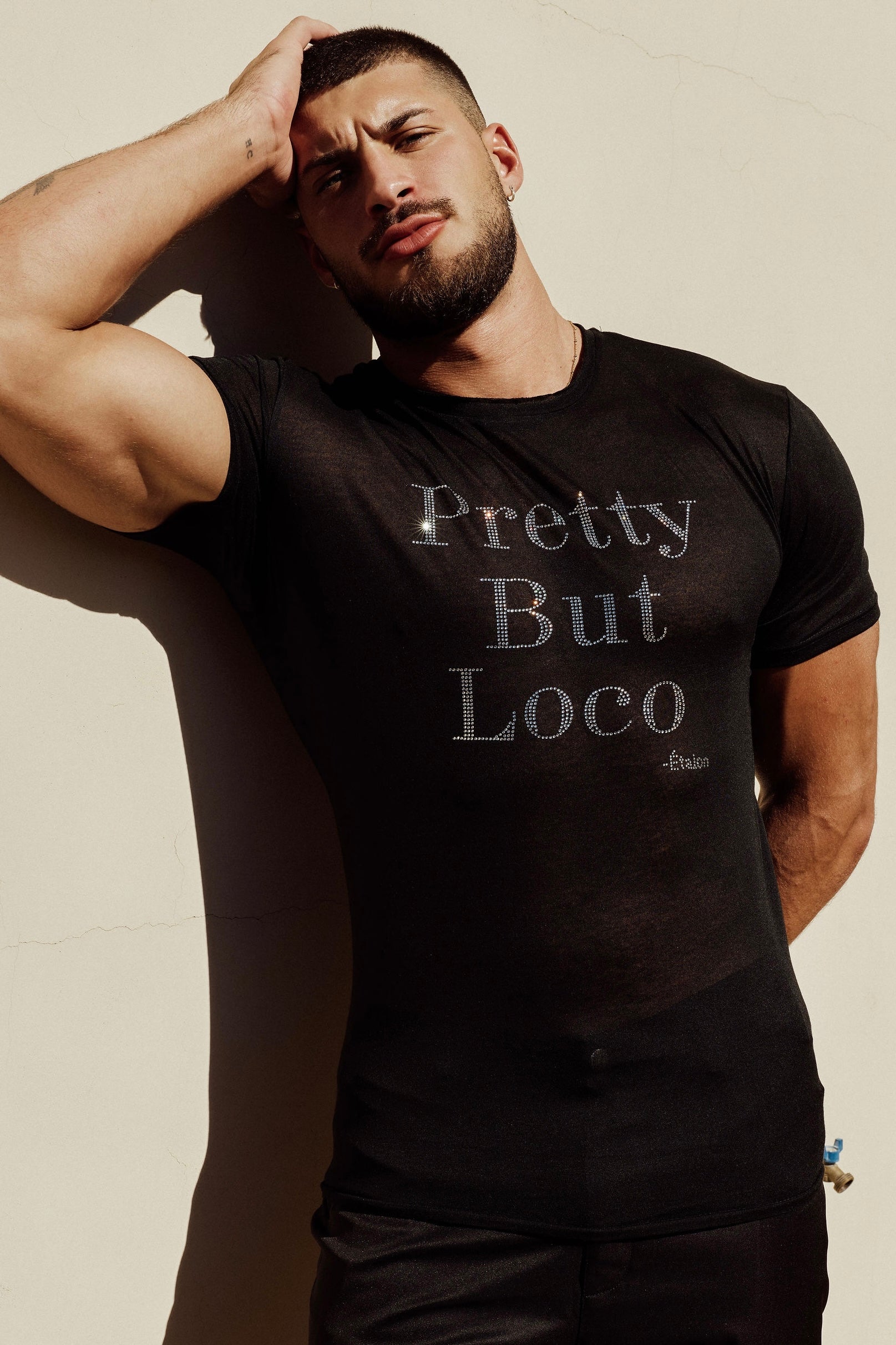 Crystal Pretty But Loco Tee