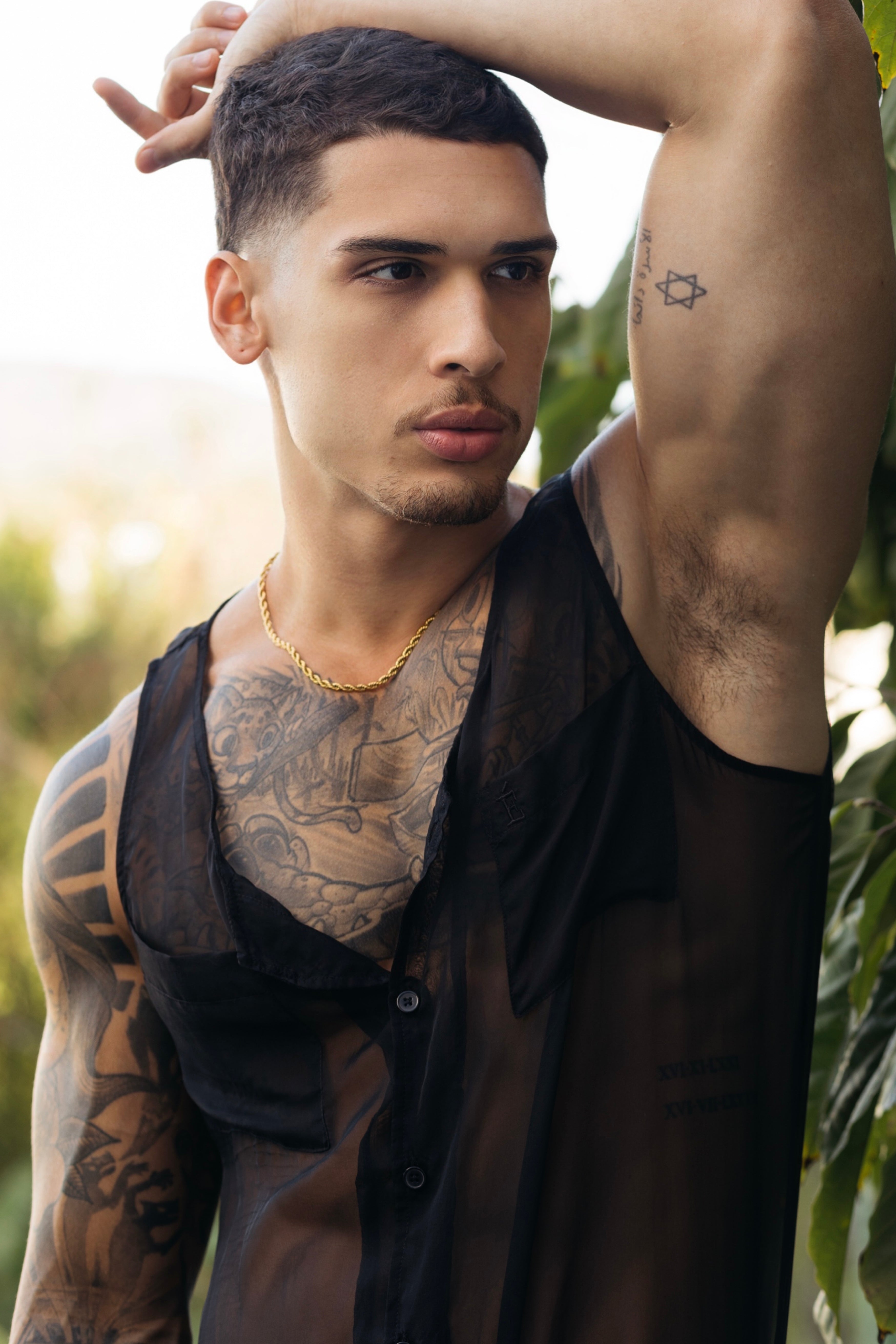 Extra Thin Button Up Tank Top