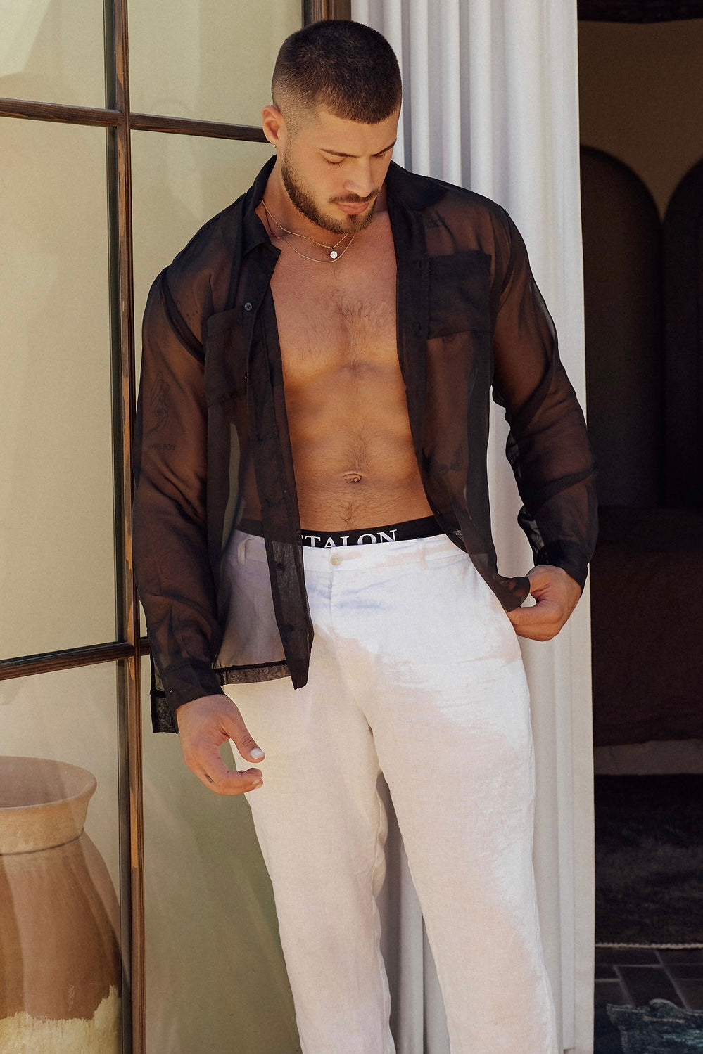 Extra Thin Chiffon Shirt