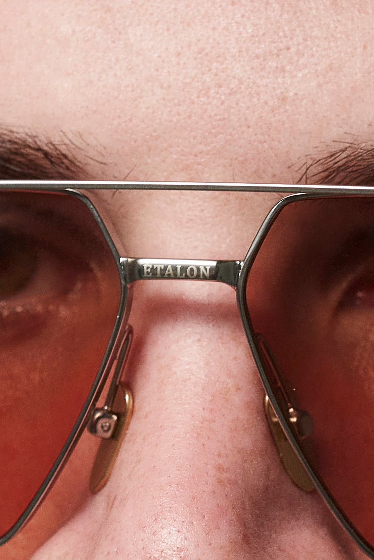 Golden Brown Vintage Aviators