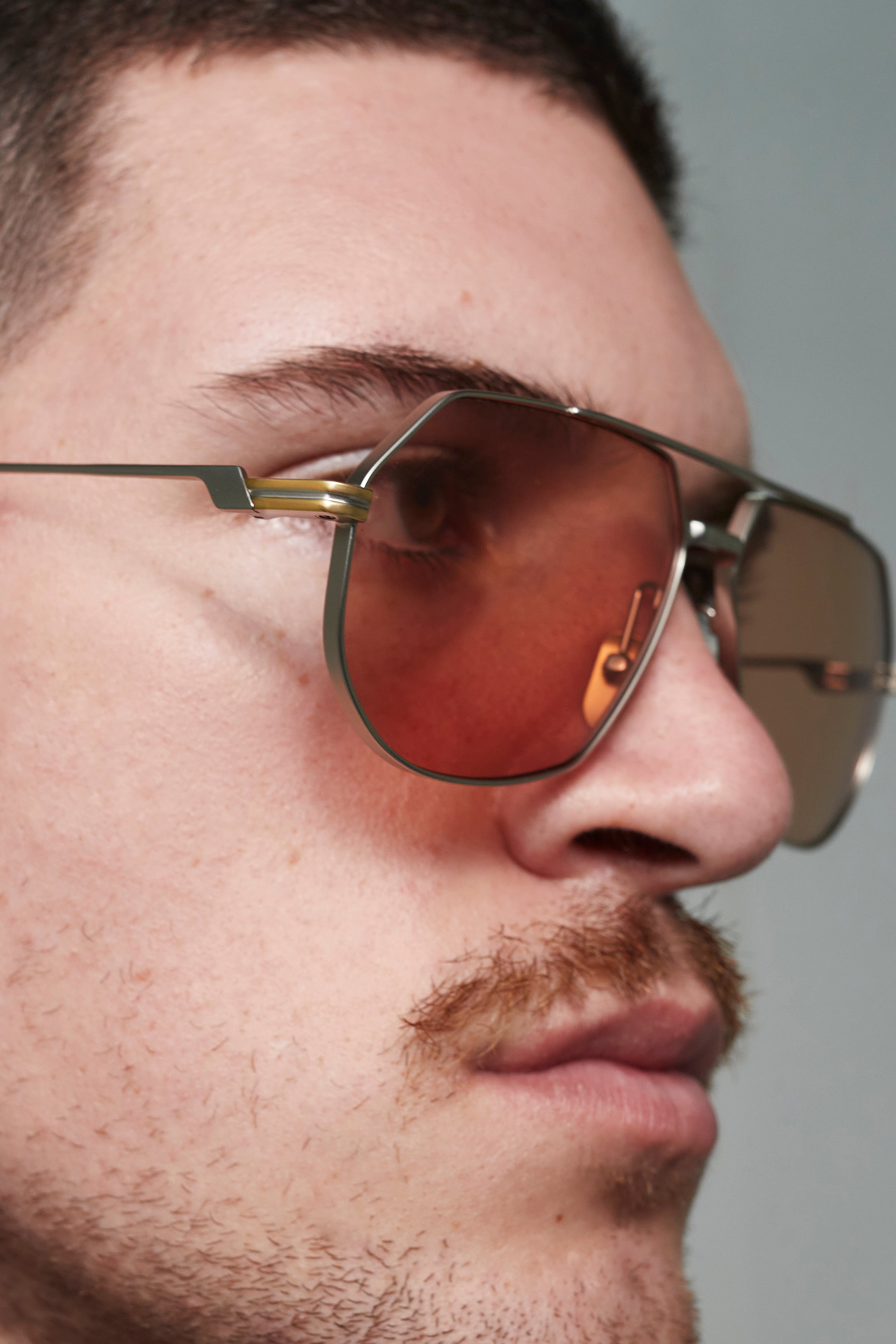 Golden Brown Vintage Aviators