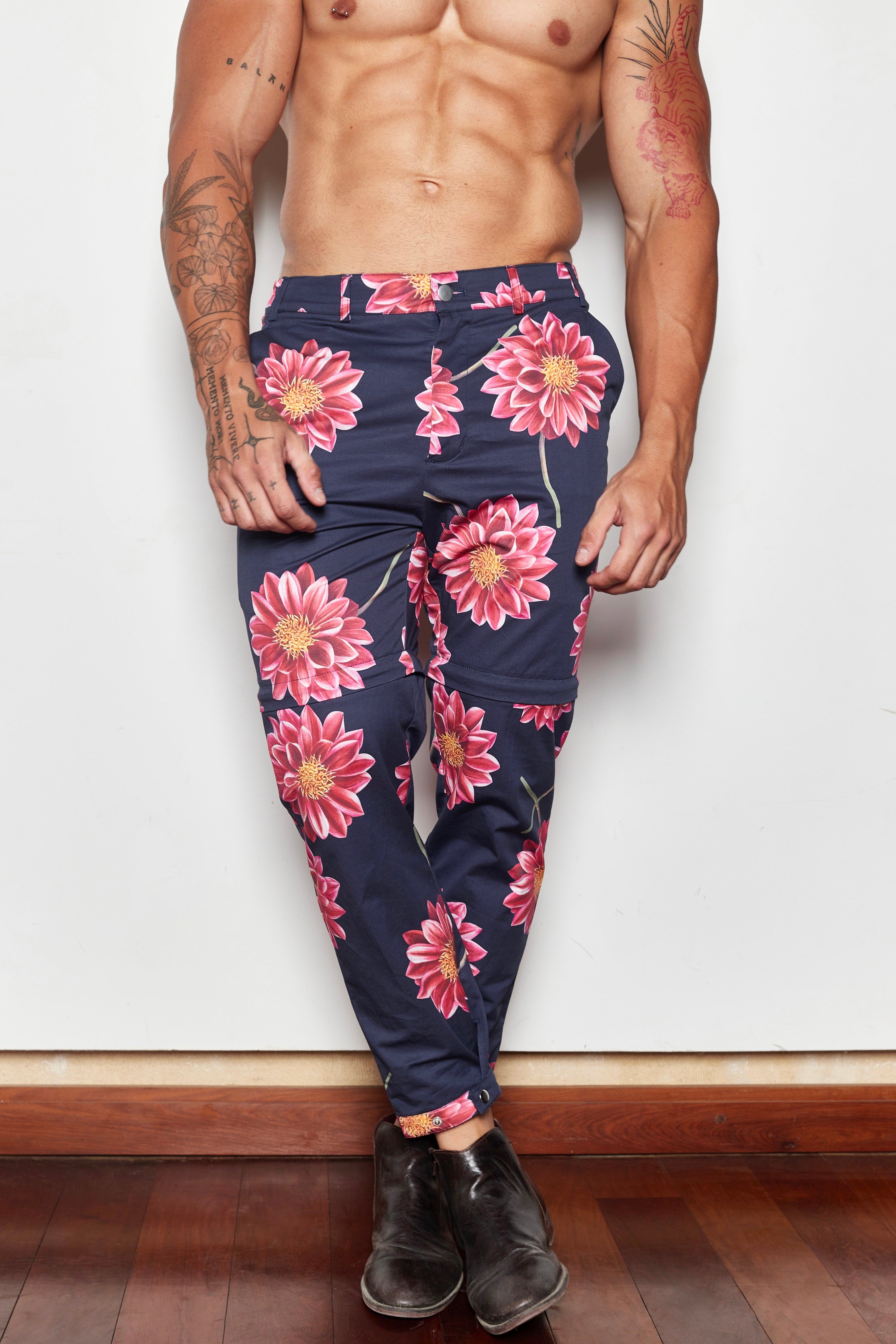 Floral Convertible Trouser/ Short