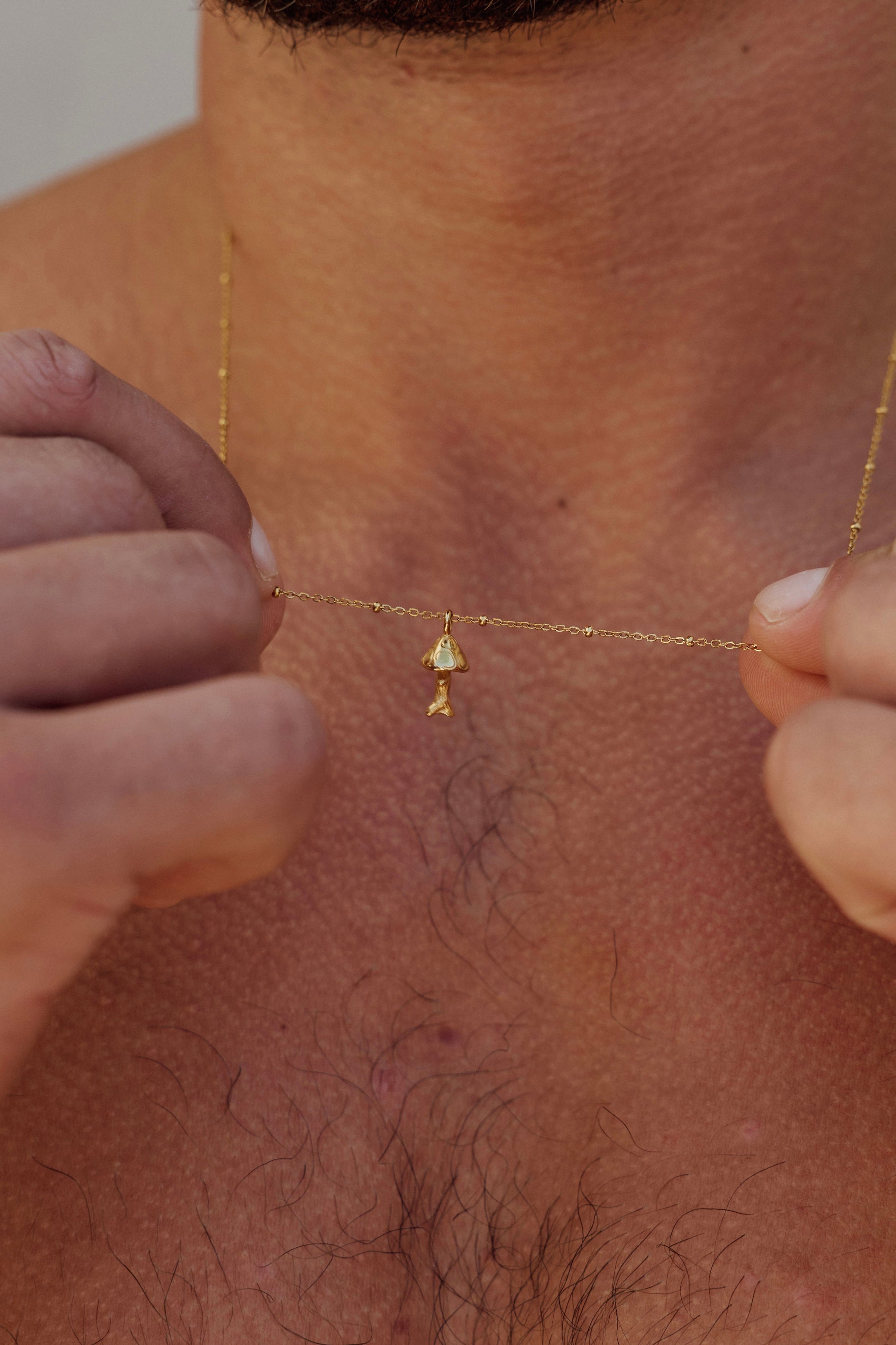 FunGuy Mushroom Charm Necklace