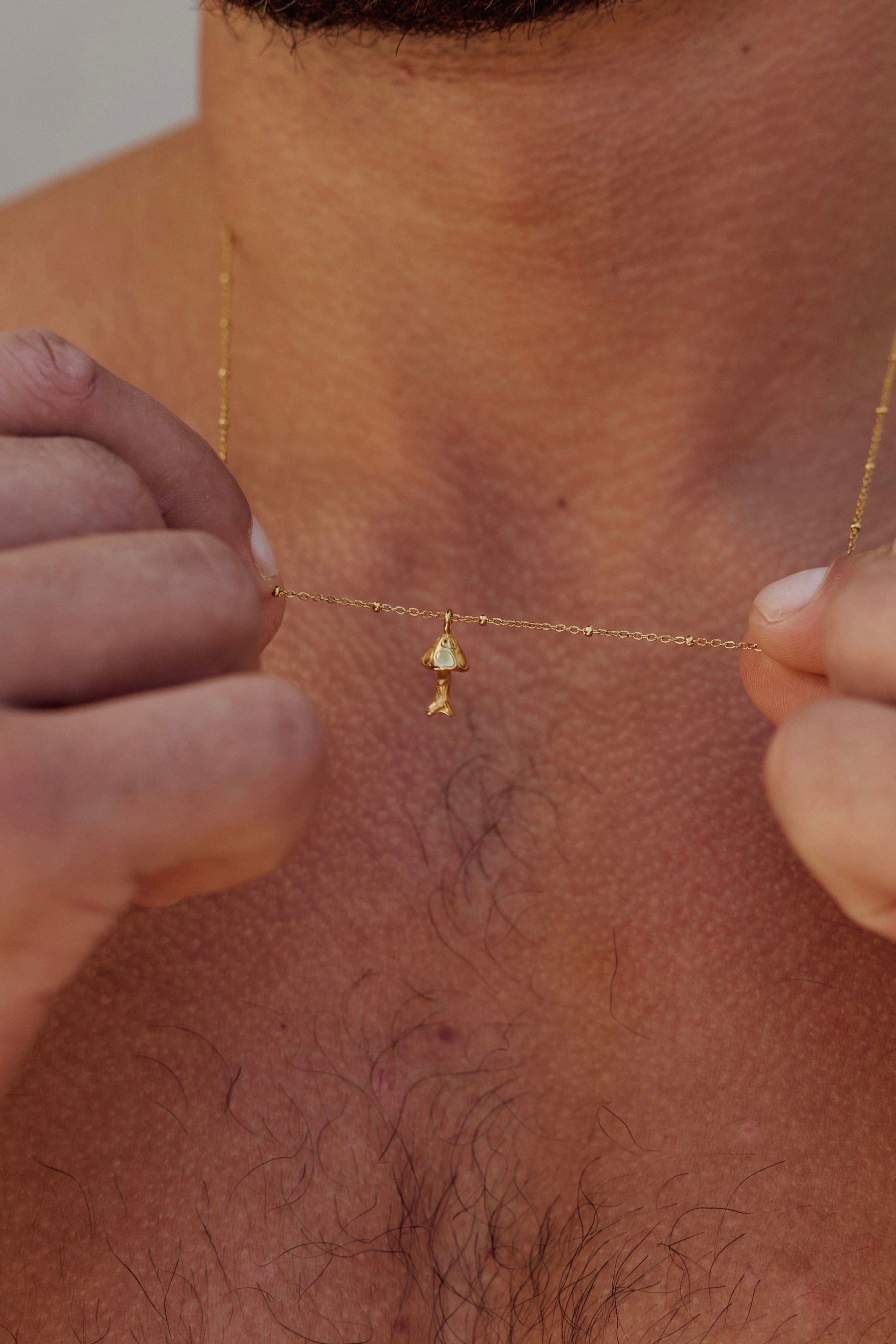 FunGuy Mushroom Charm Necklace (Pre-Order)