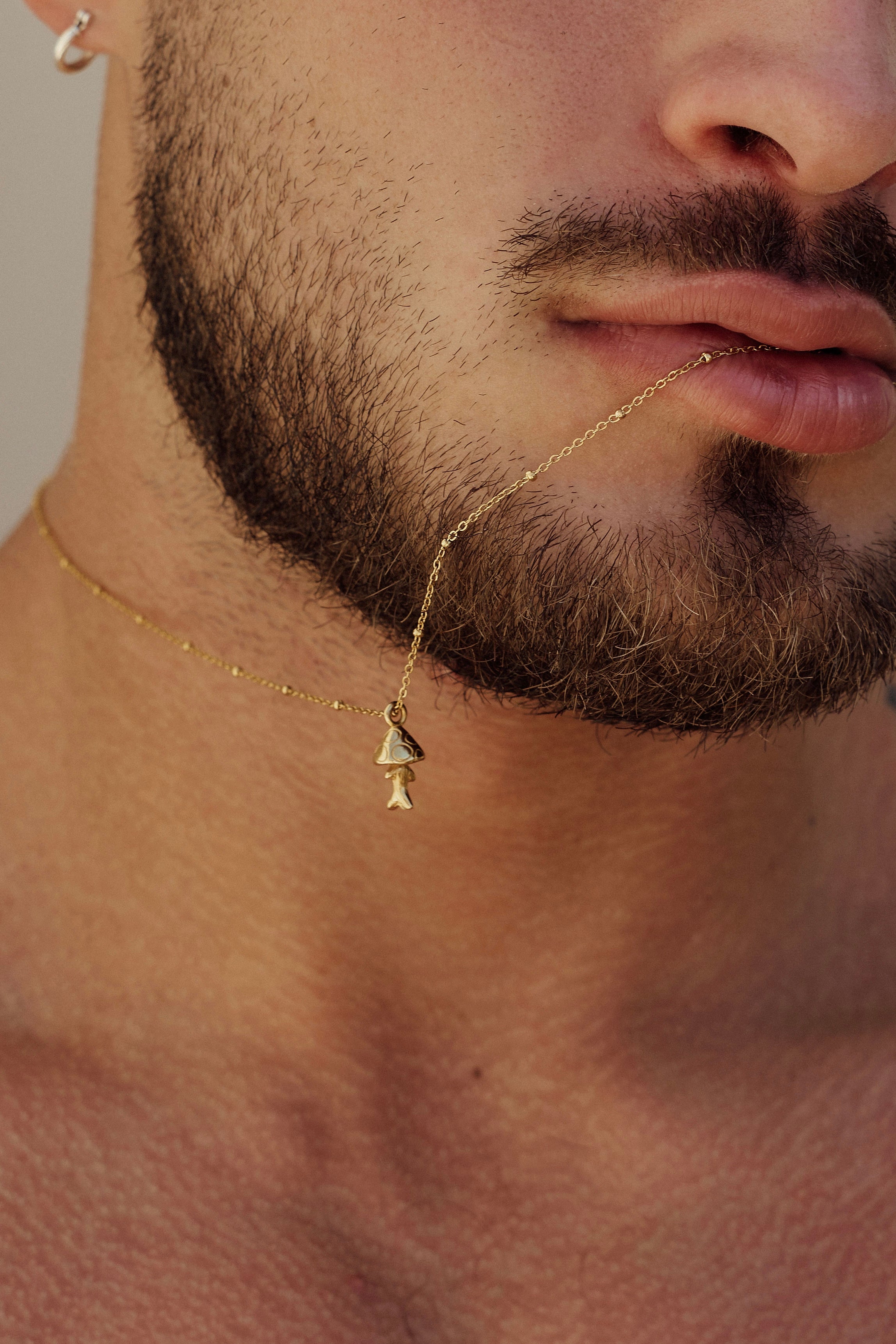 FunGuy Mushroom Charm Necklace