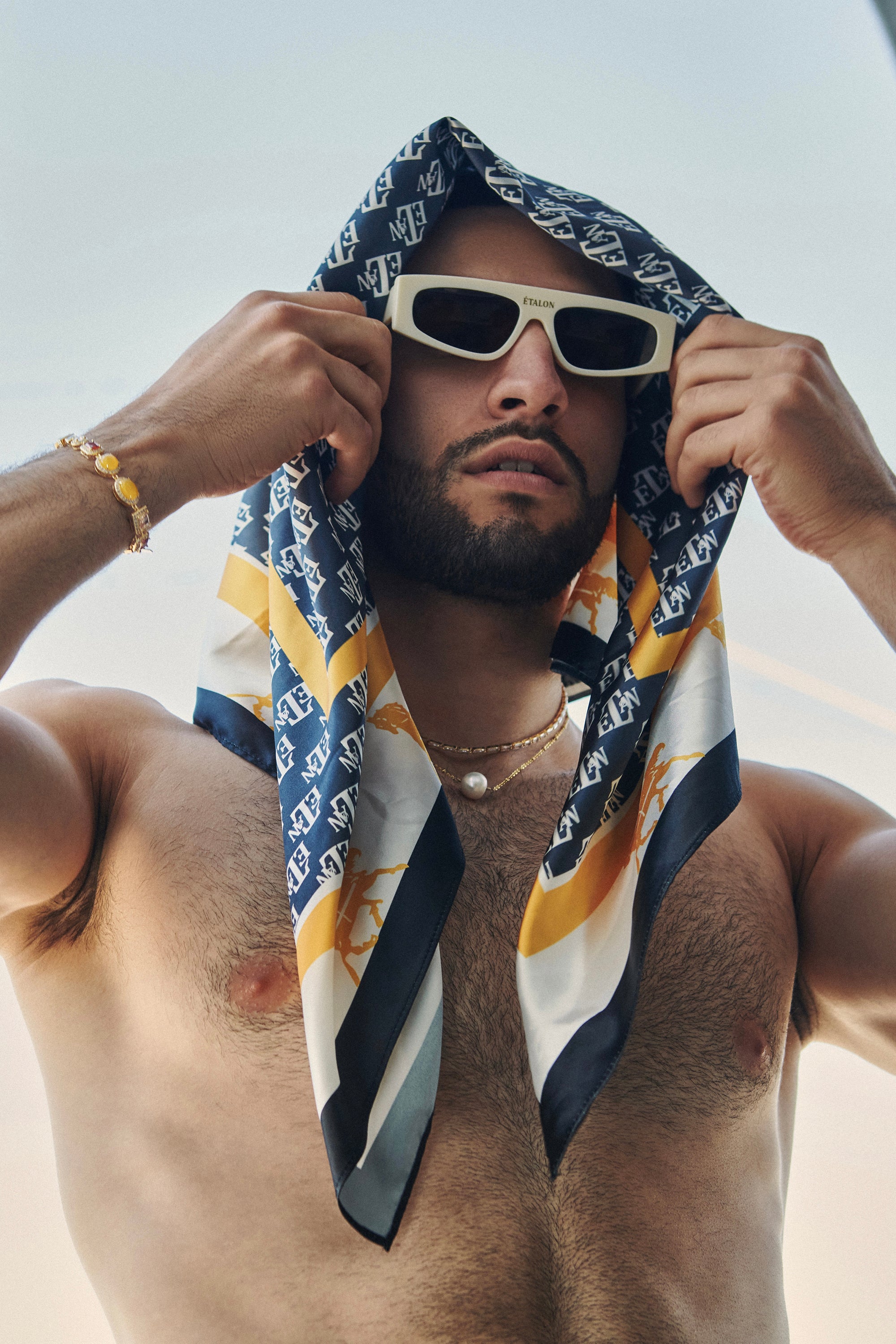 Golden Stallion Scarf