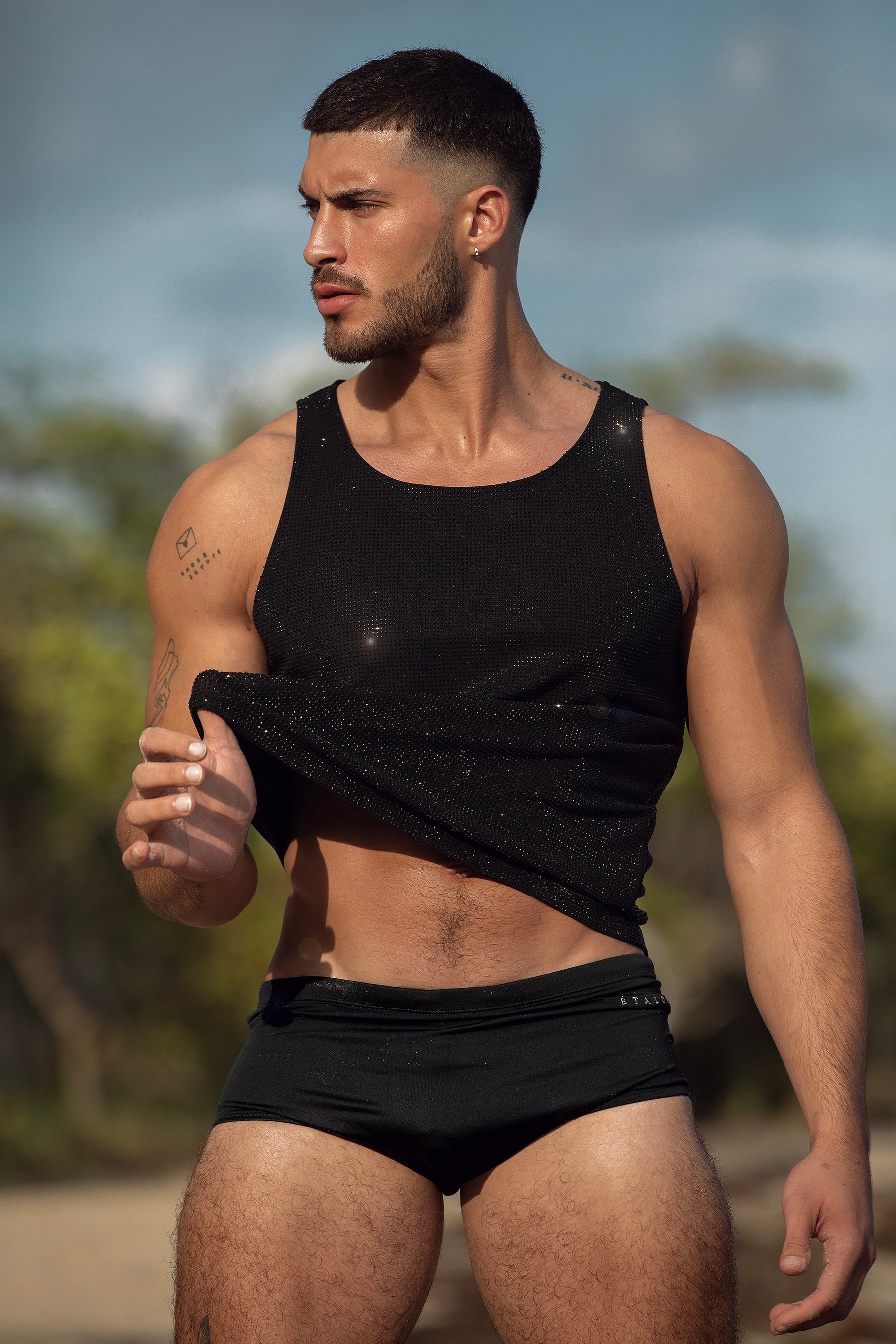 Black Swim Sunga