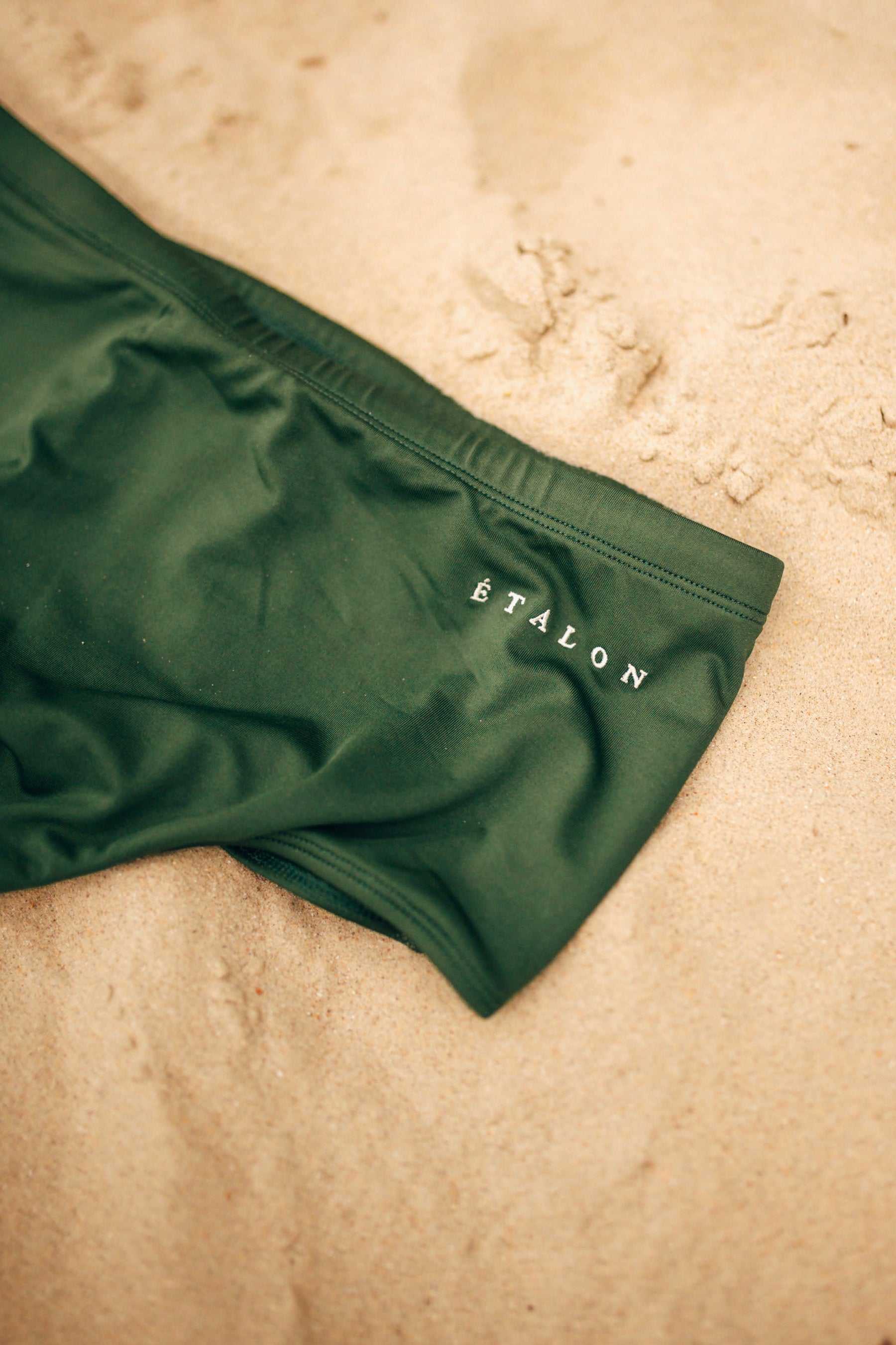 Olive Swim Sunga