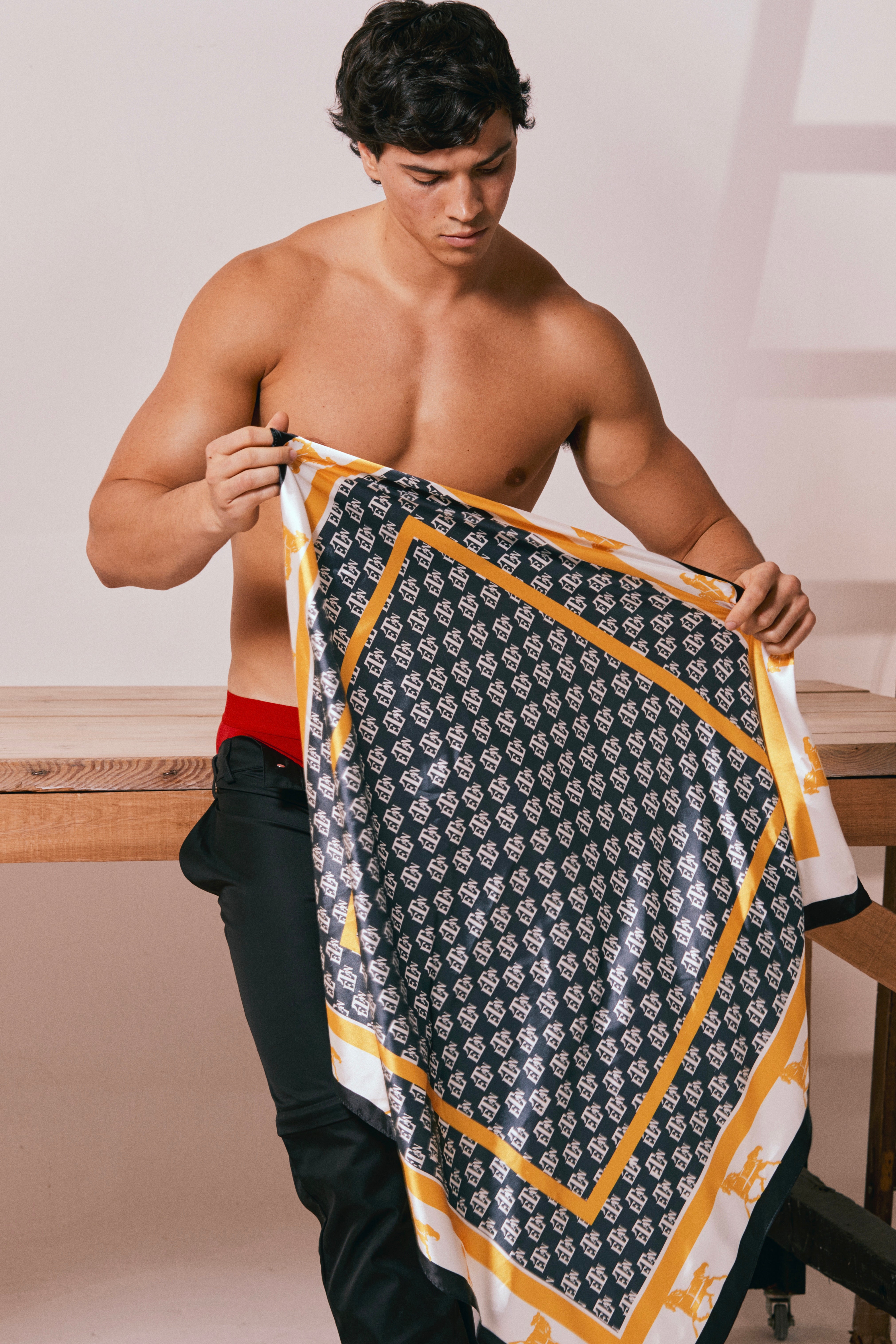 Golden Stallion Scarf