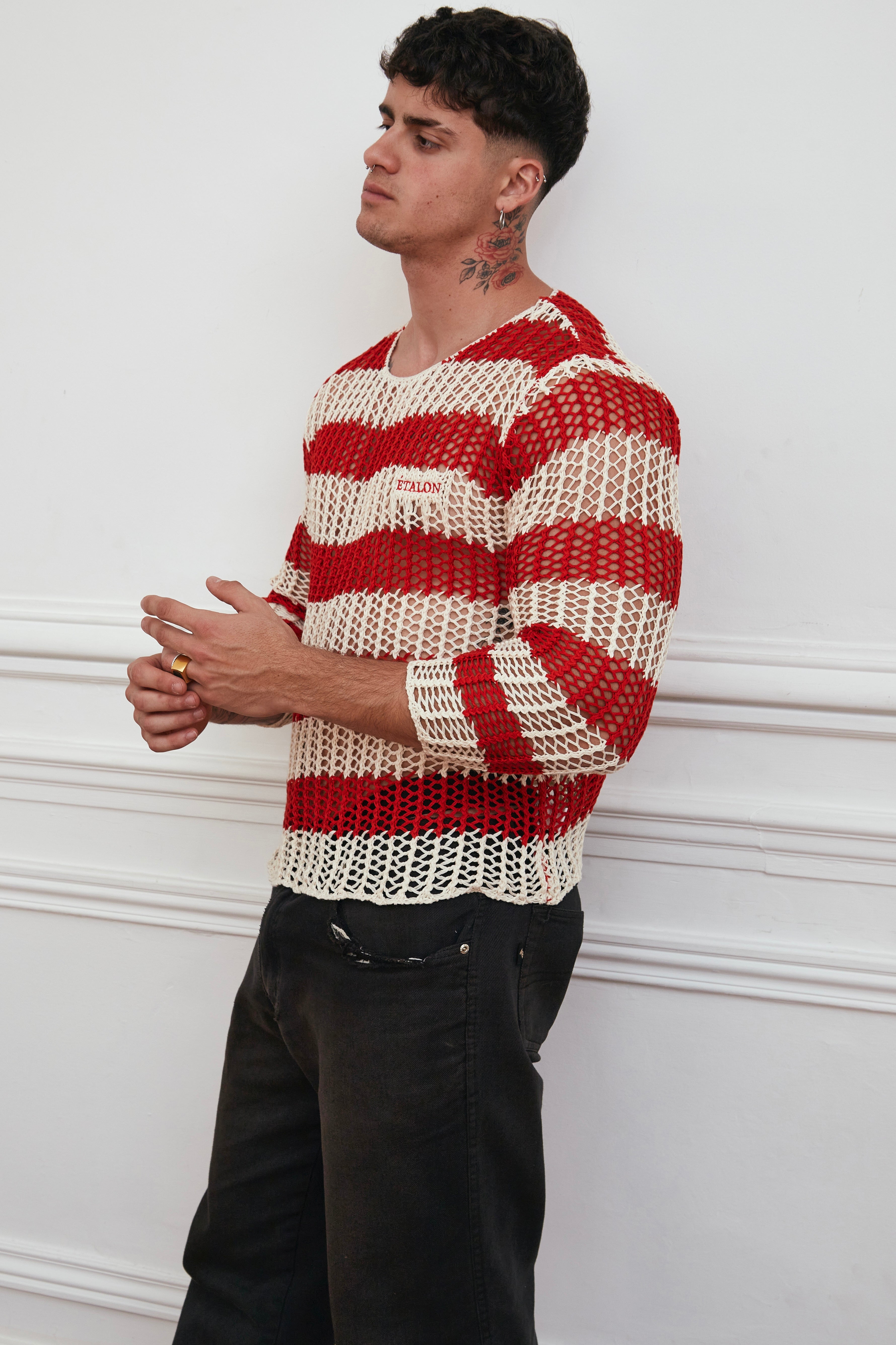 Striped Knitted Sweater
