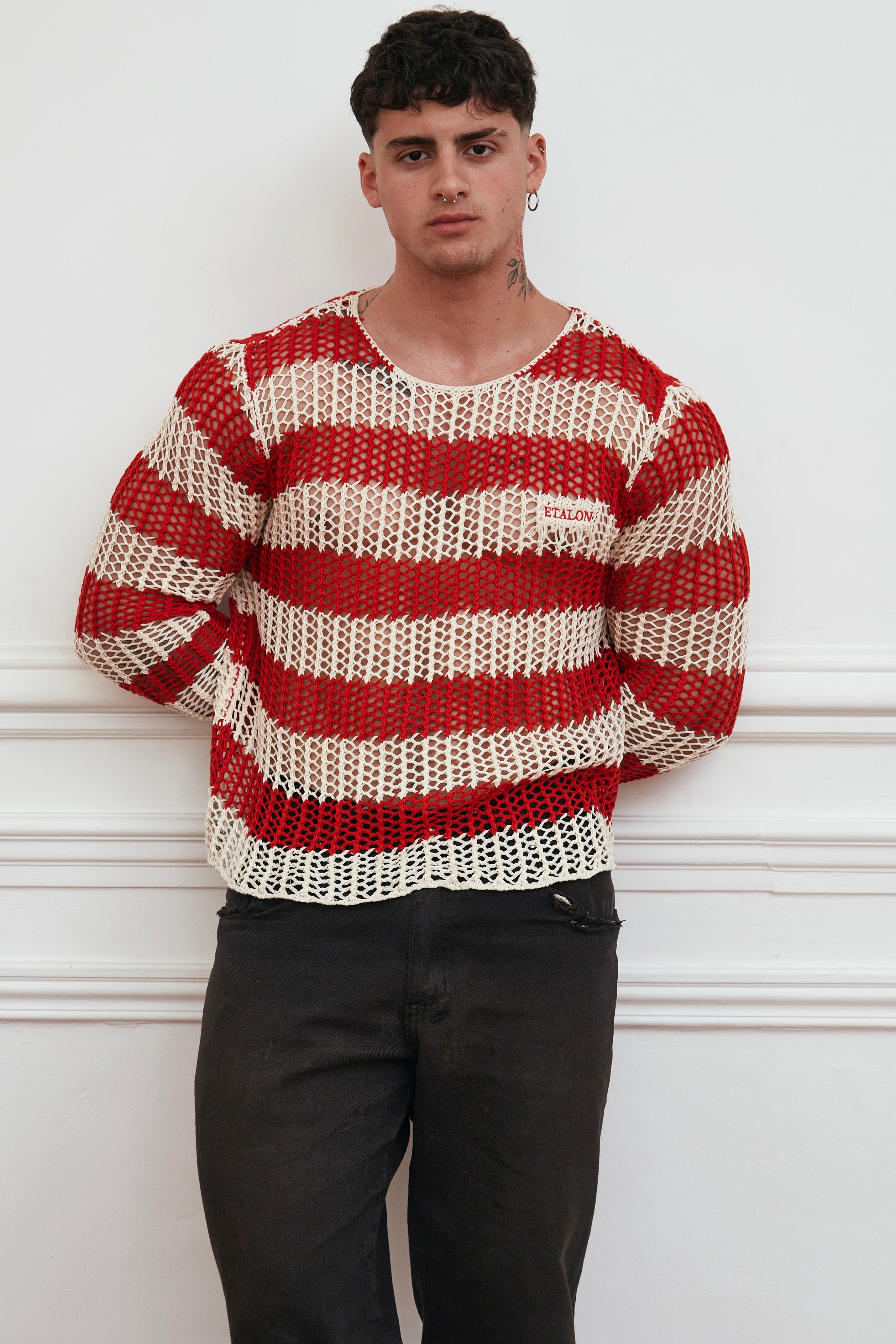 Striped Knitted Sweater