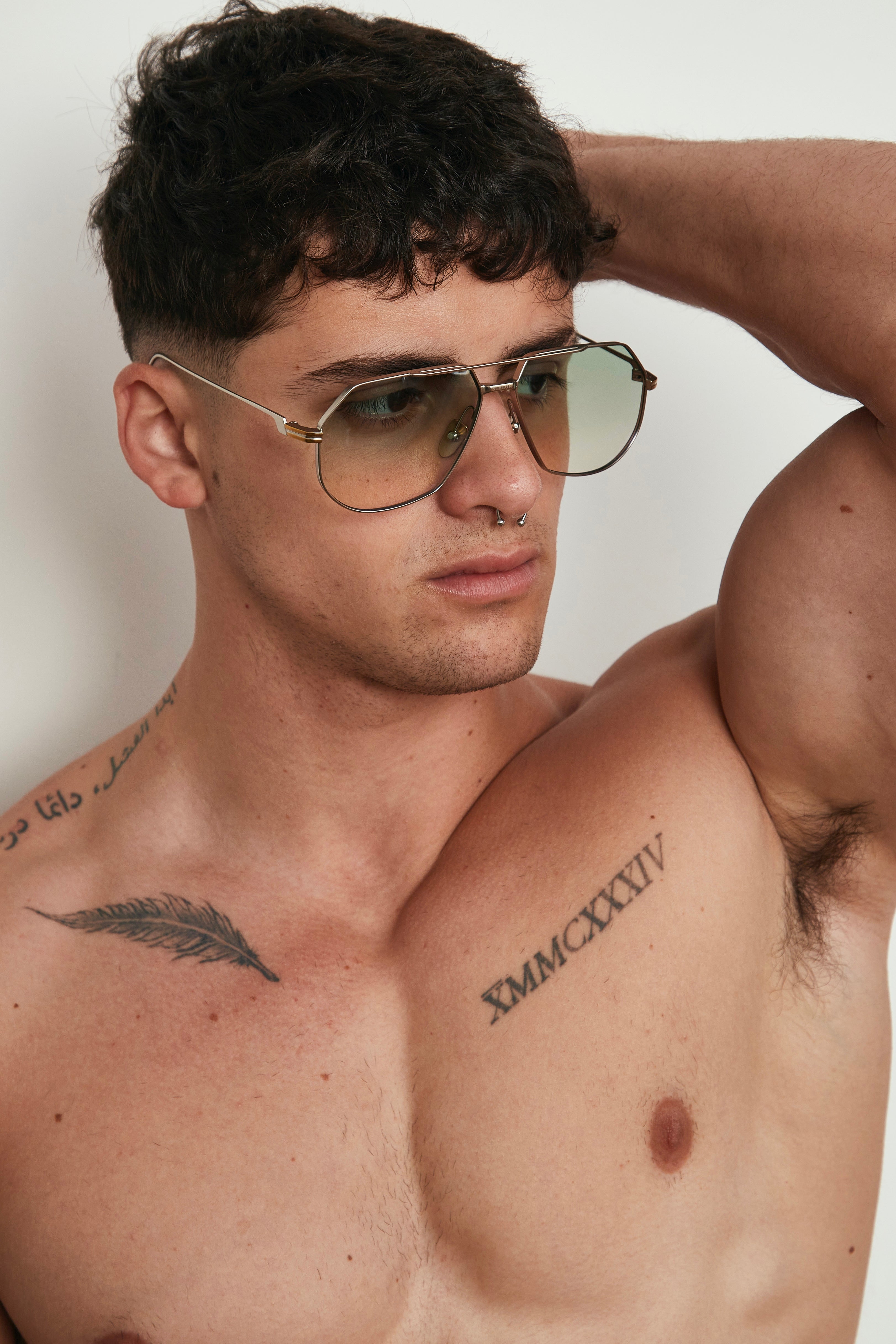 Emerald Vintage Aviators