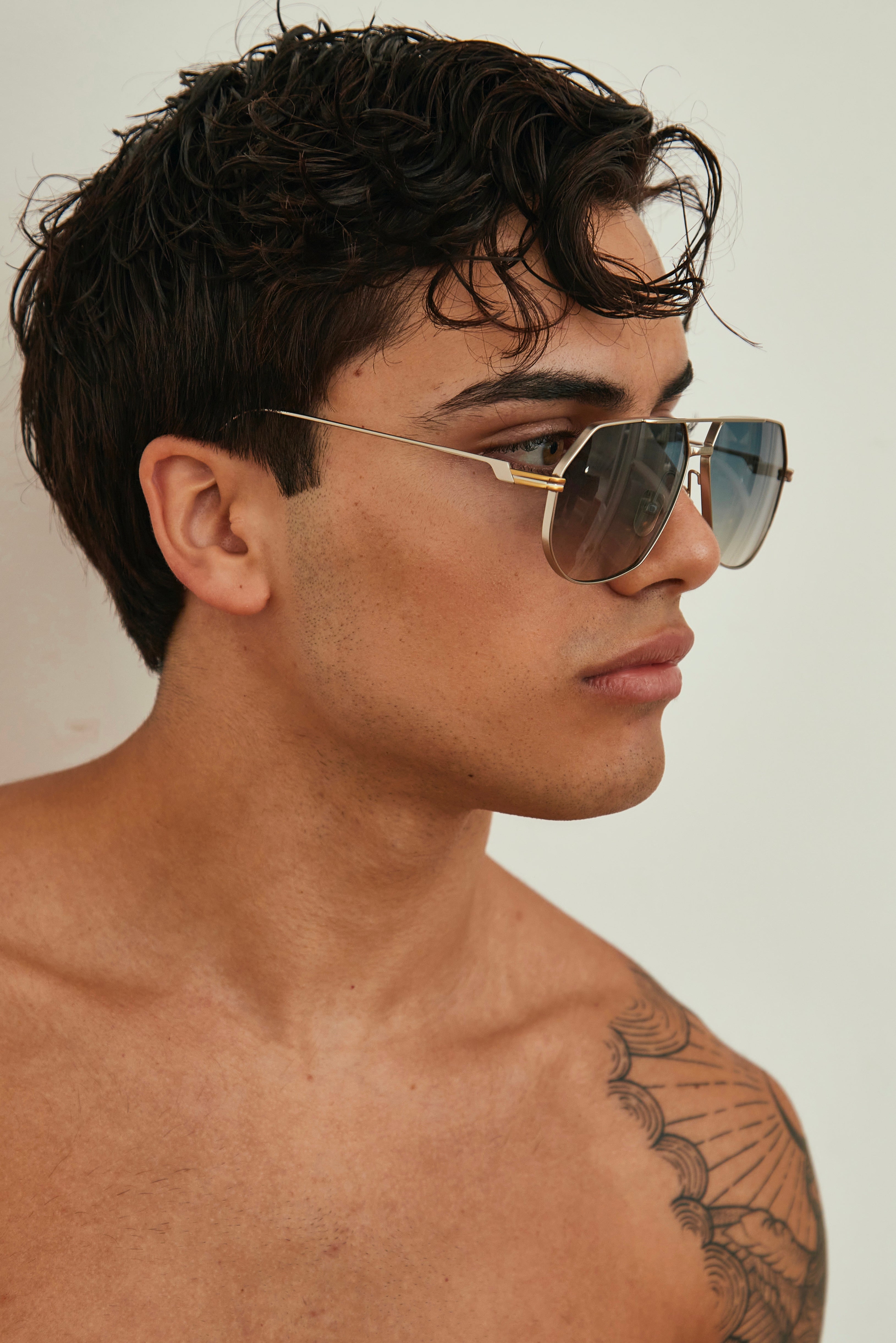 Smoke Vintage Aviators