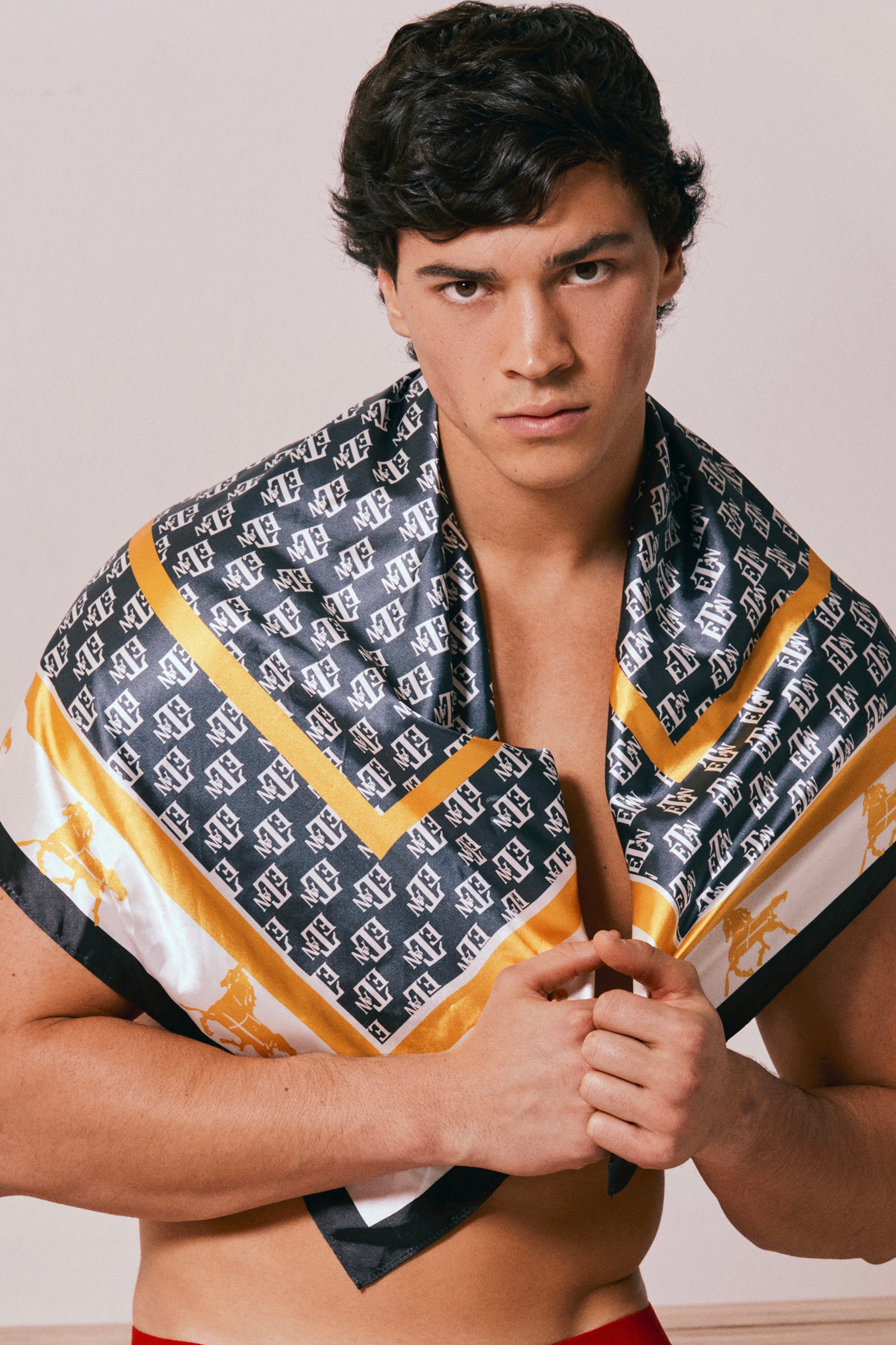 Golden Stallion Scarf