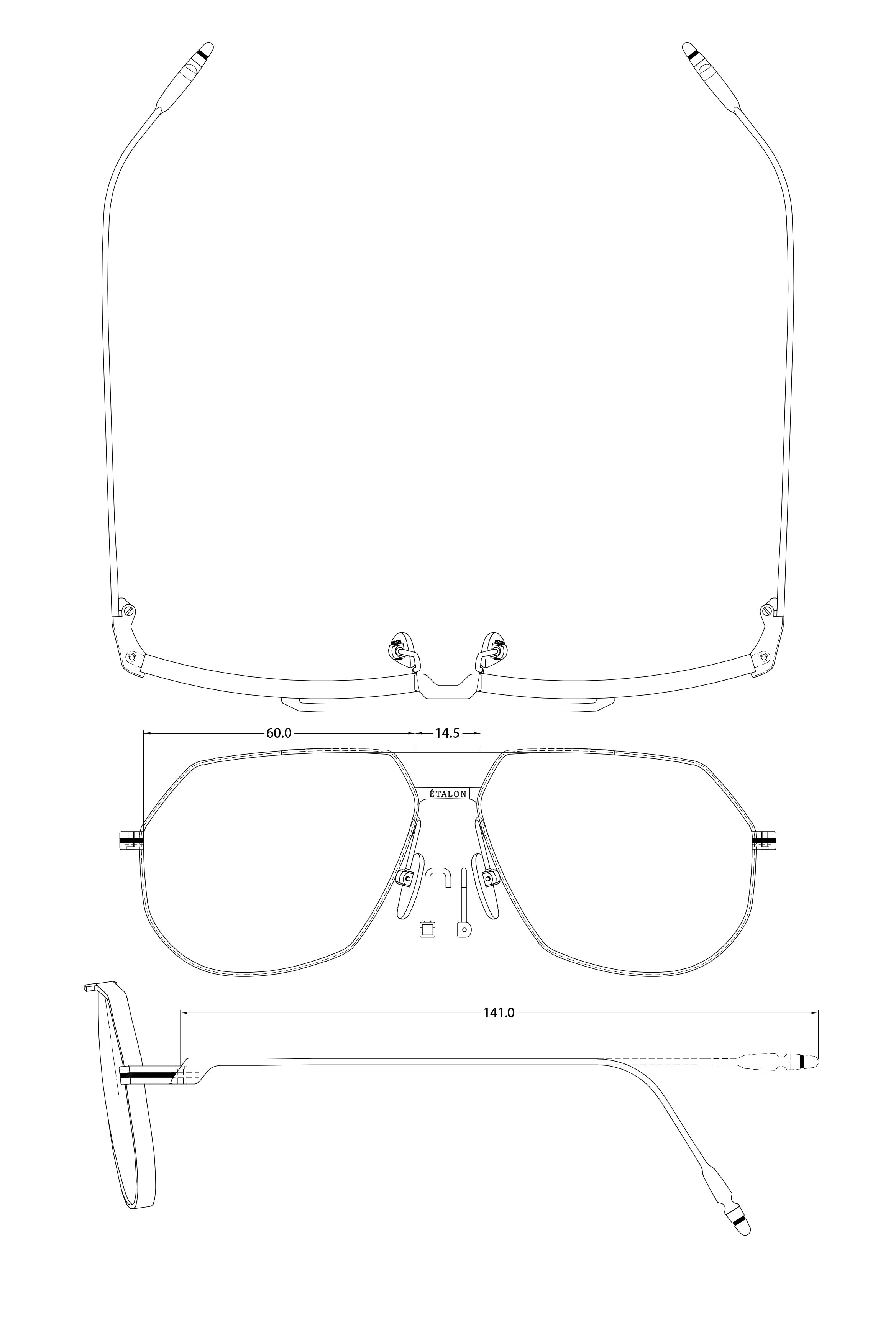 Smoke Vintage Aviators