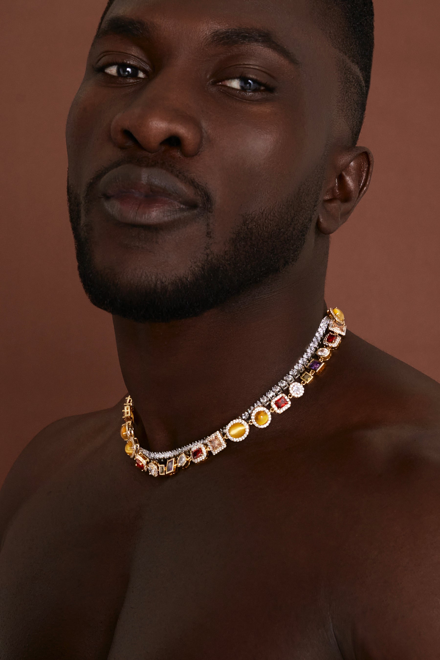 Gemstone Choker