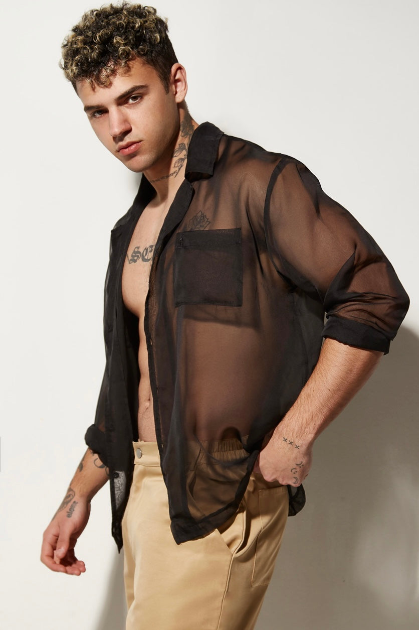 Extra Thin Chiffon Shirt