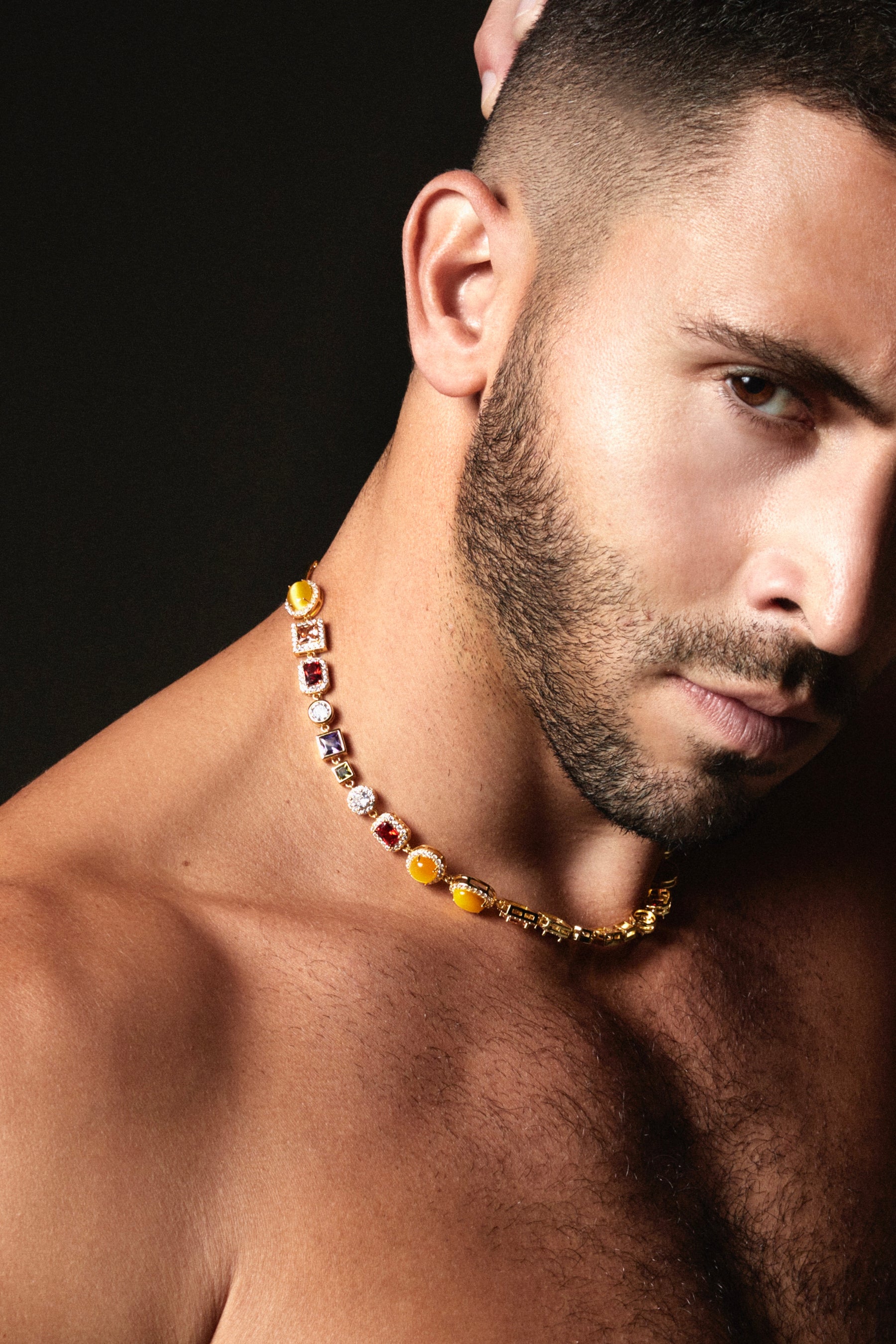 Gemstone Choker