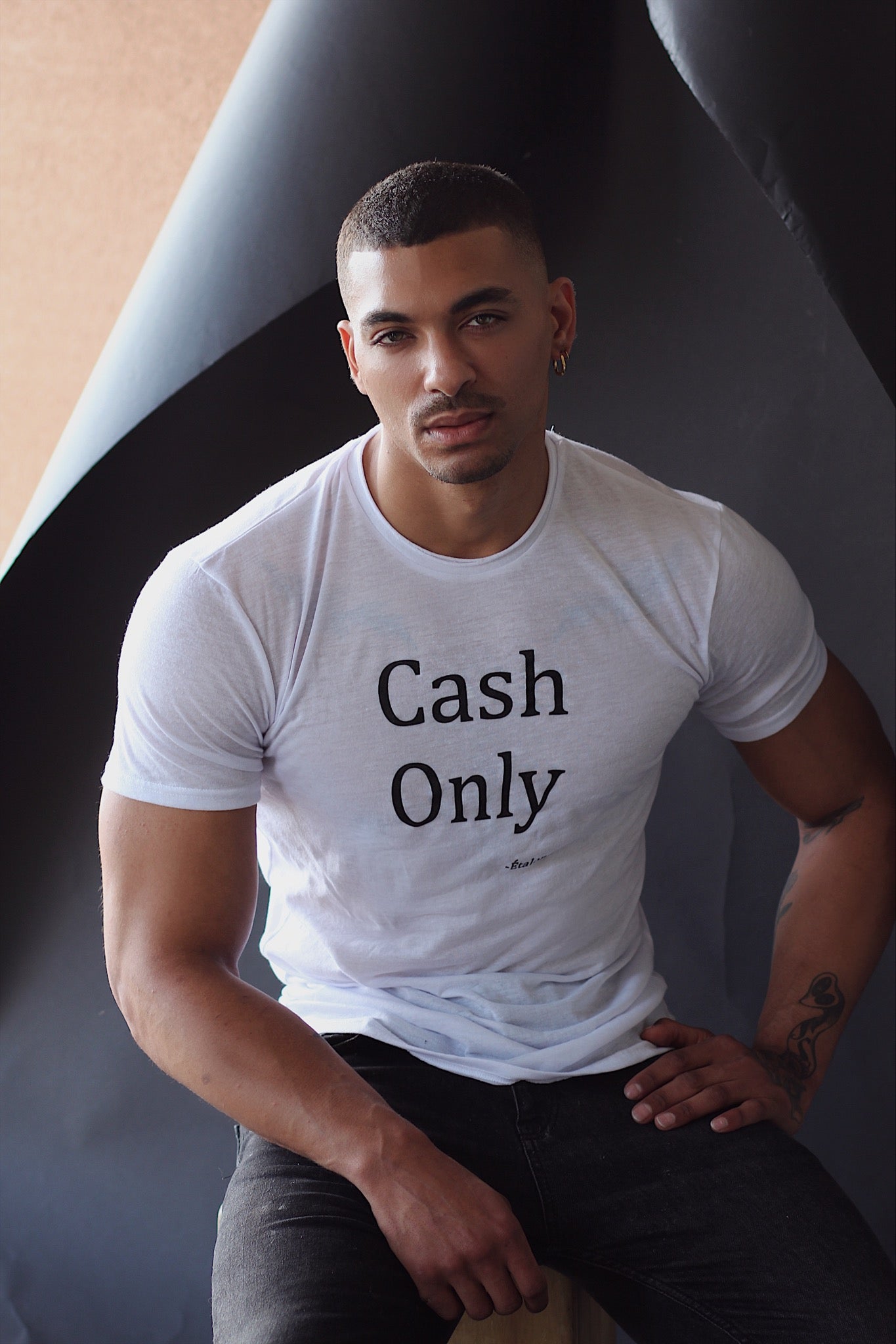 Cash Only Premium Tee