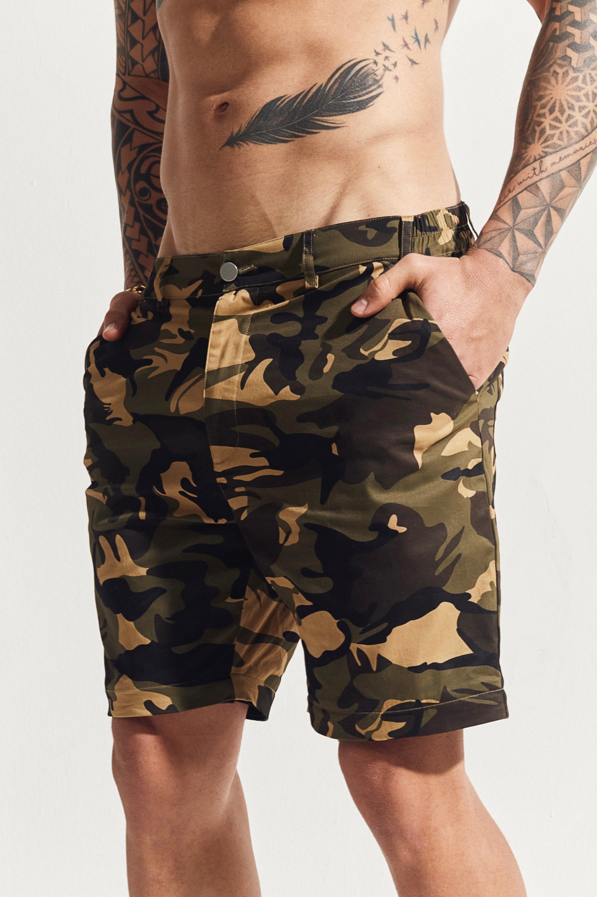 Camo Convertible Trouser/ Short