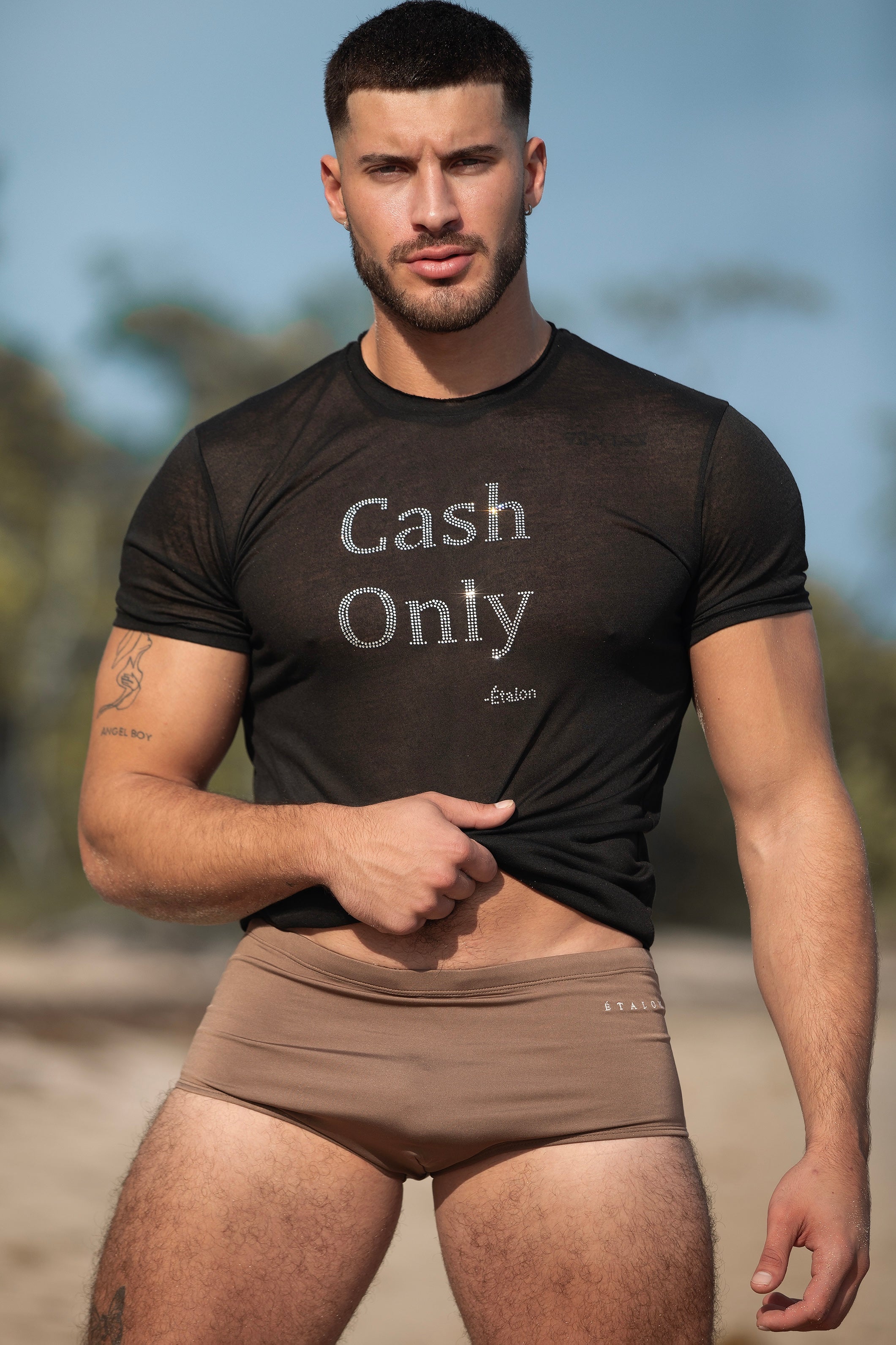Crystal Cash Only Tee