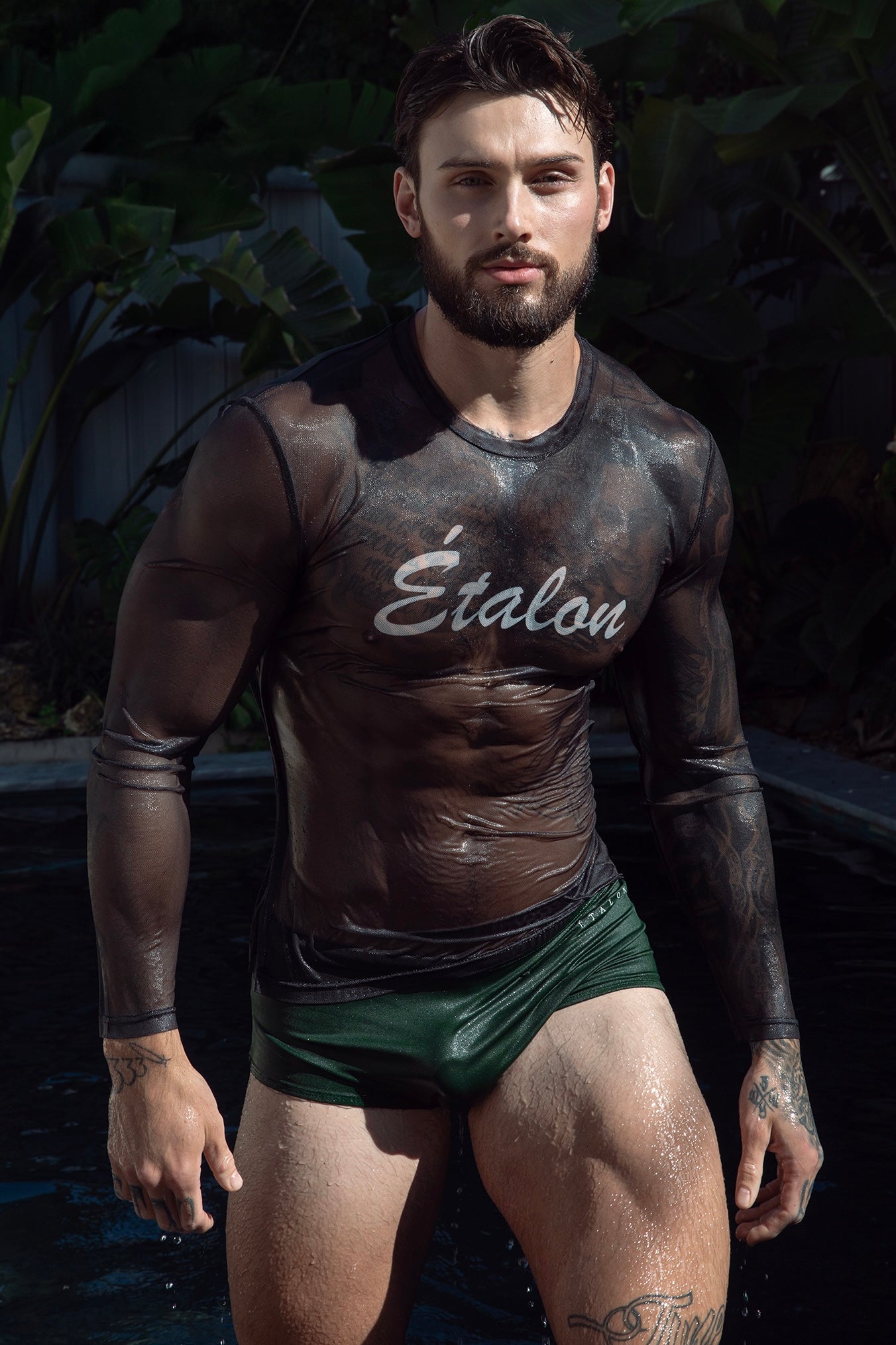 Signature Mesh Long Sleeve