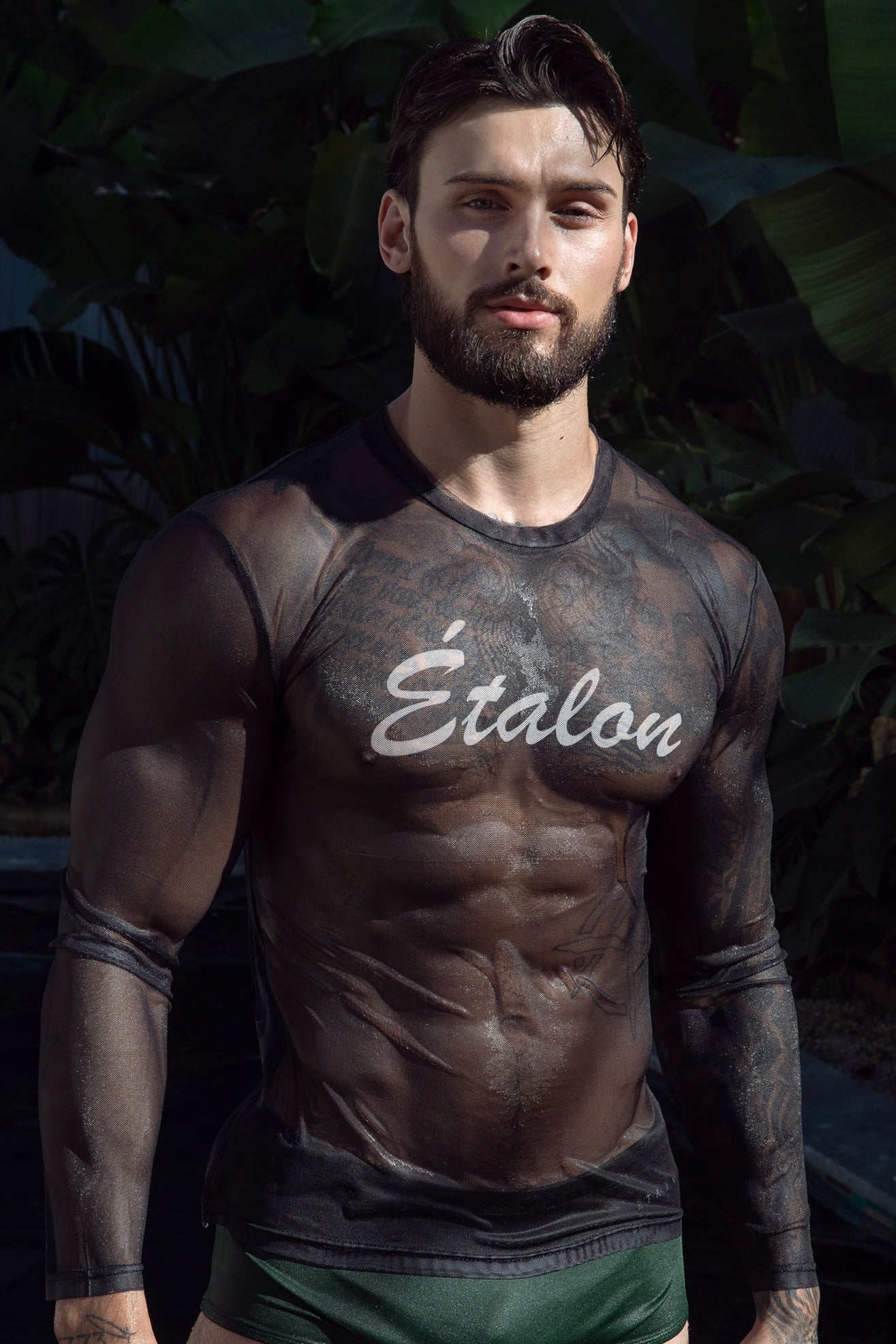 Signature Mesh Long Sleeve