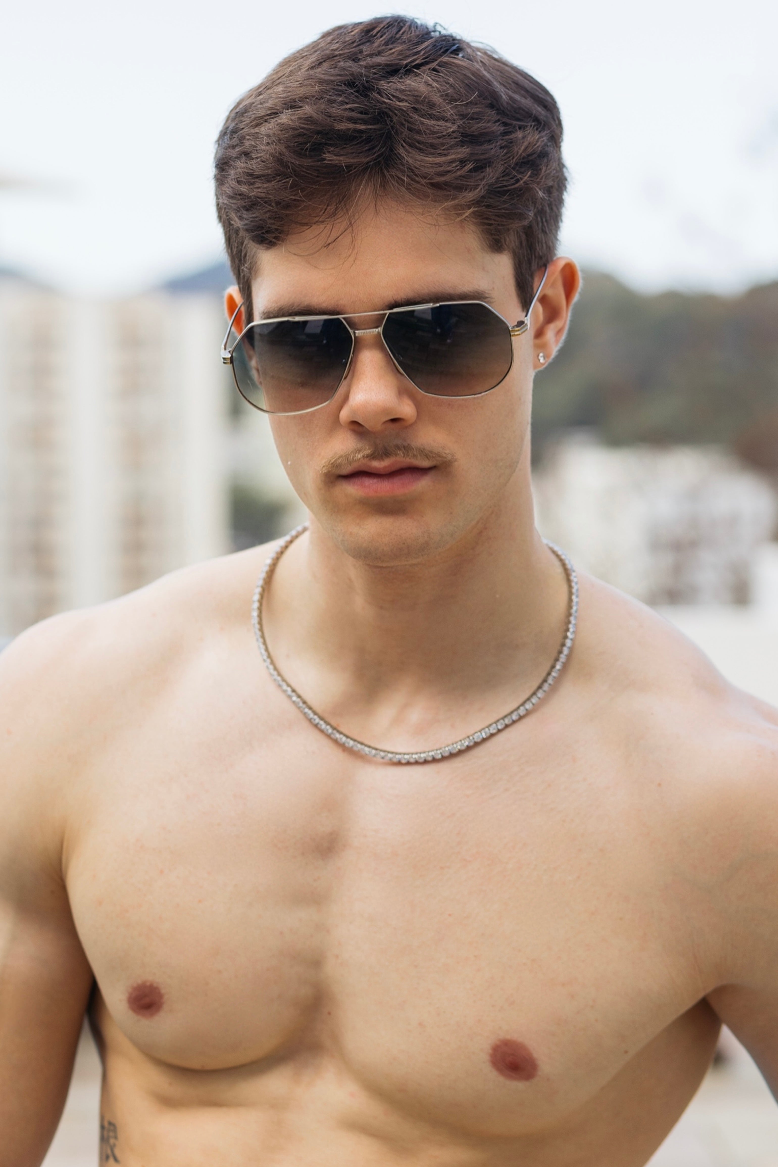 Smoke Vintage Aviators