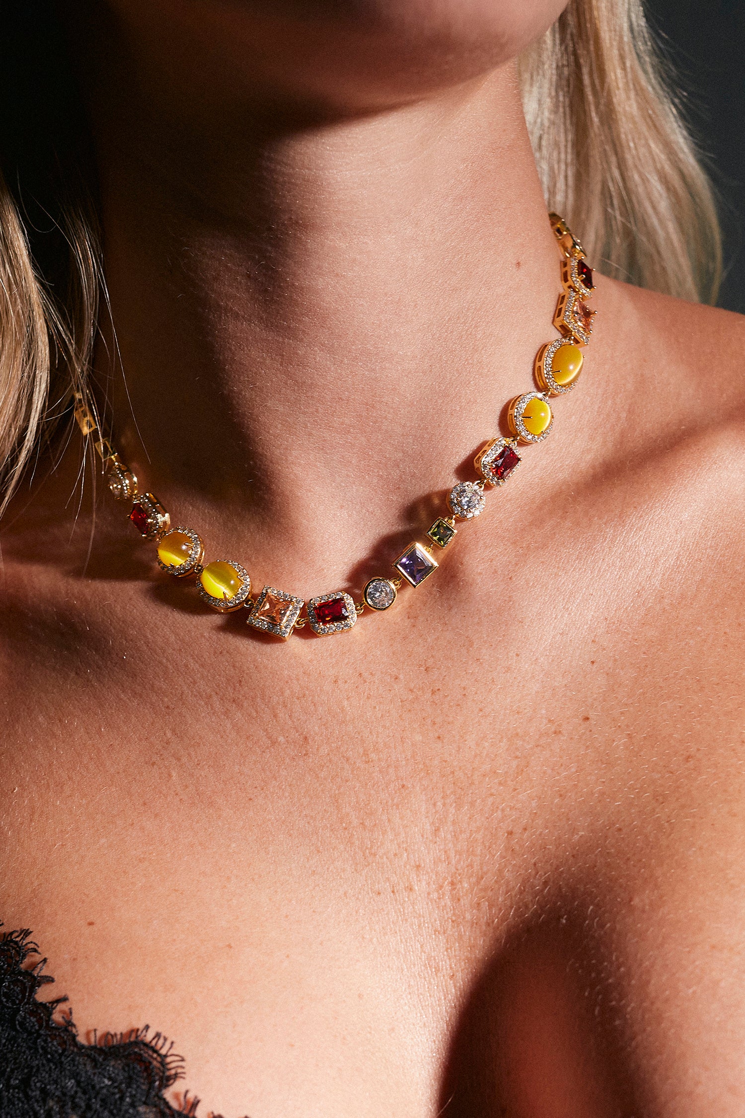 Gemstone Choker FGC