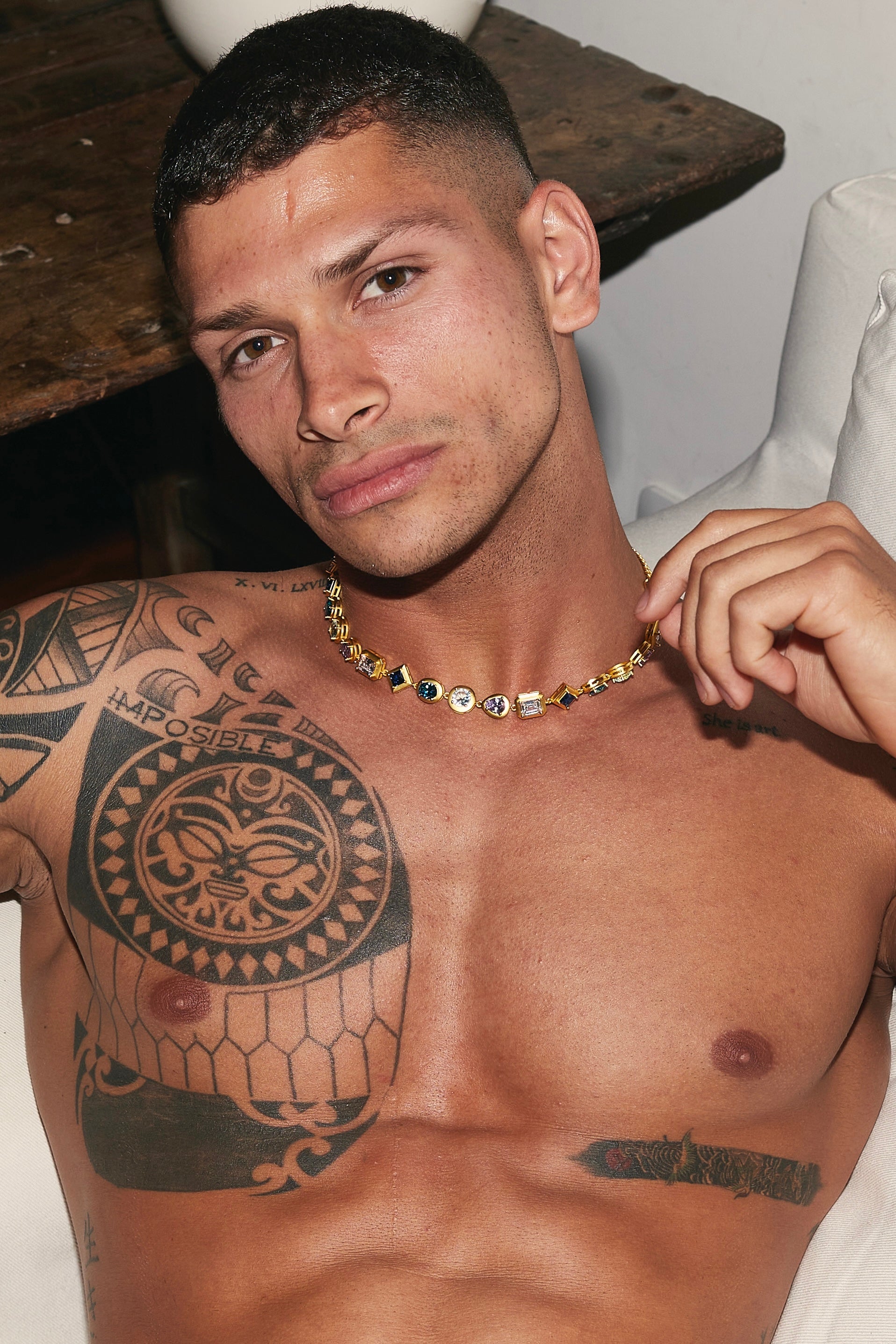 Prince Gemstone Choker