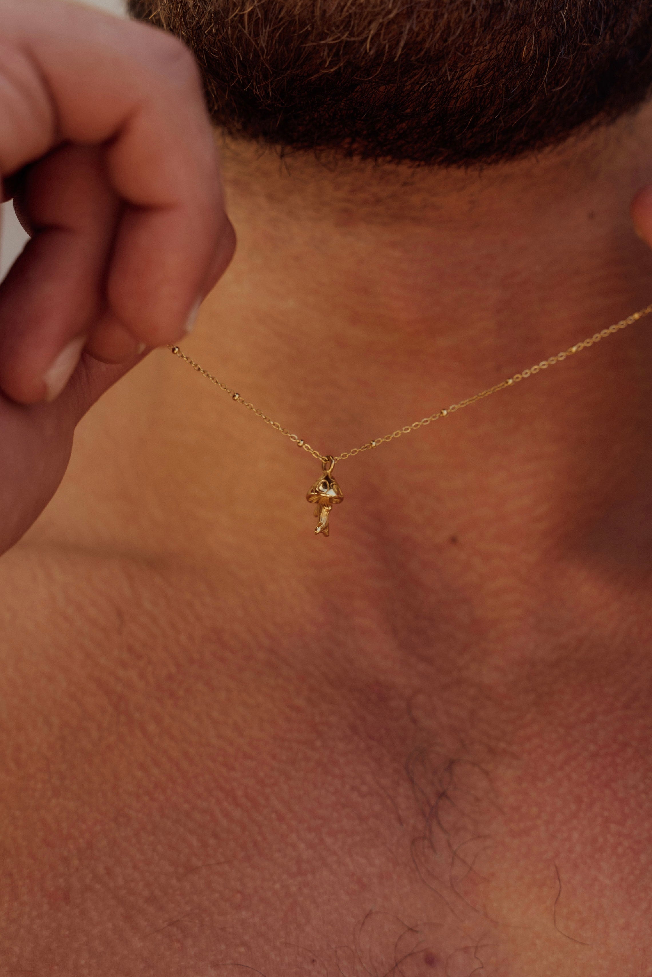 FunGuy Mushroom Charm Necklace