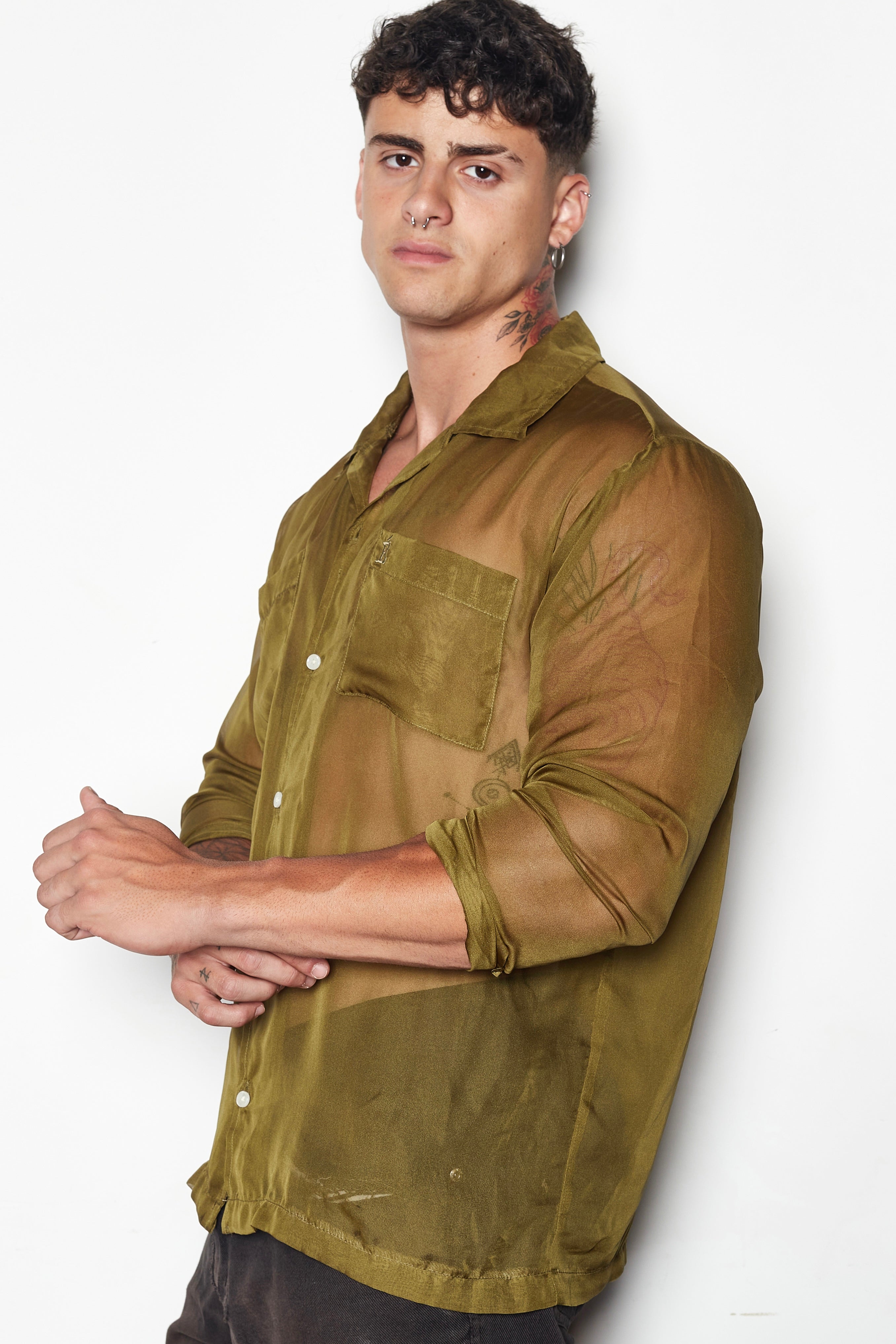 Extra Thin Chiffon Shirt