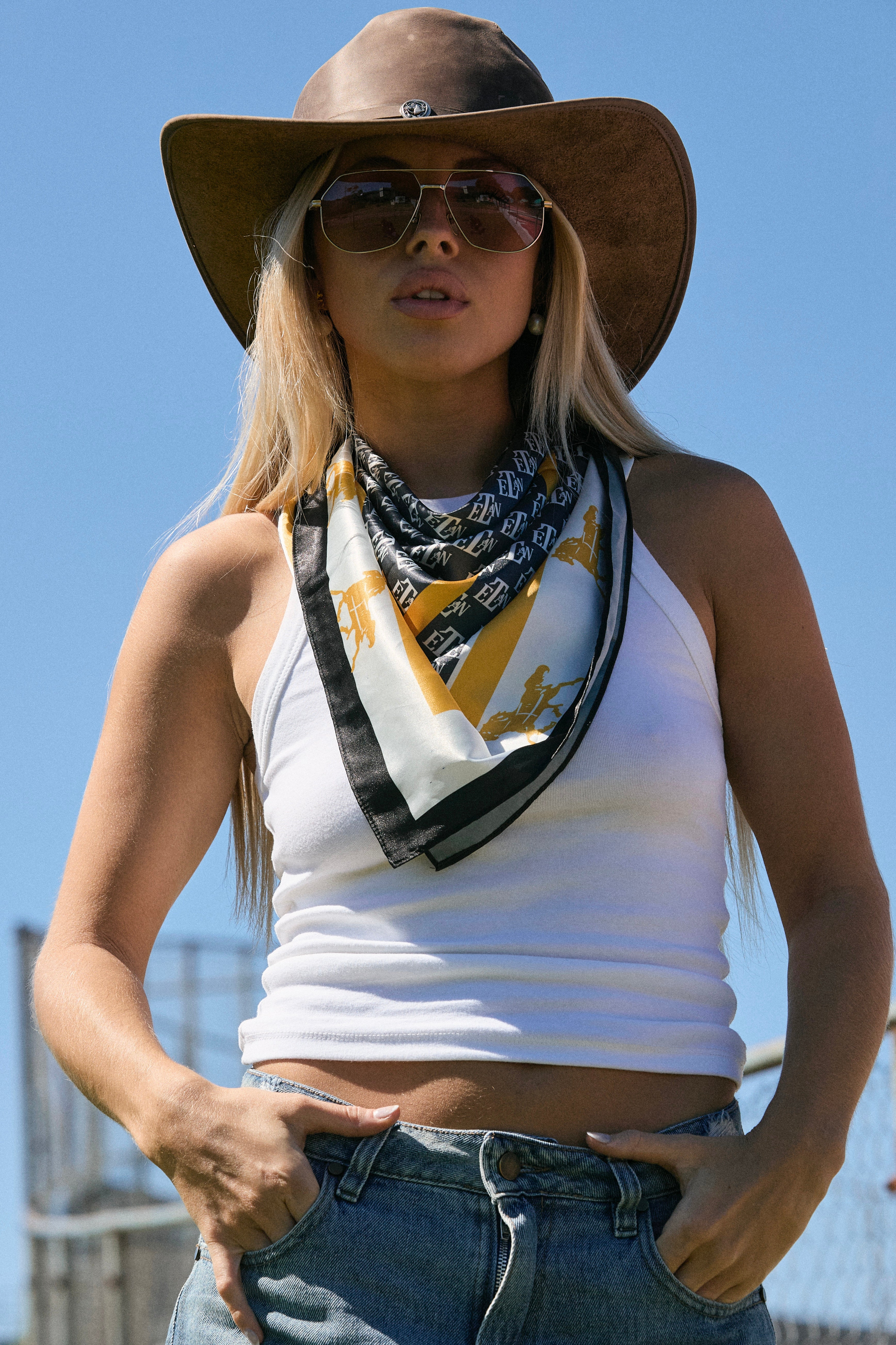 Golden Stallion Scarf FGS