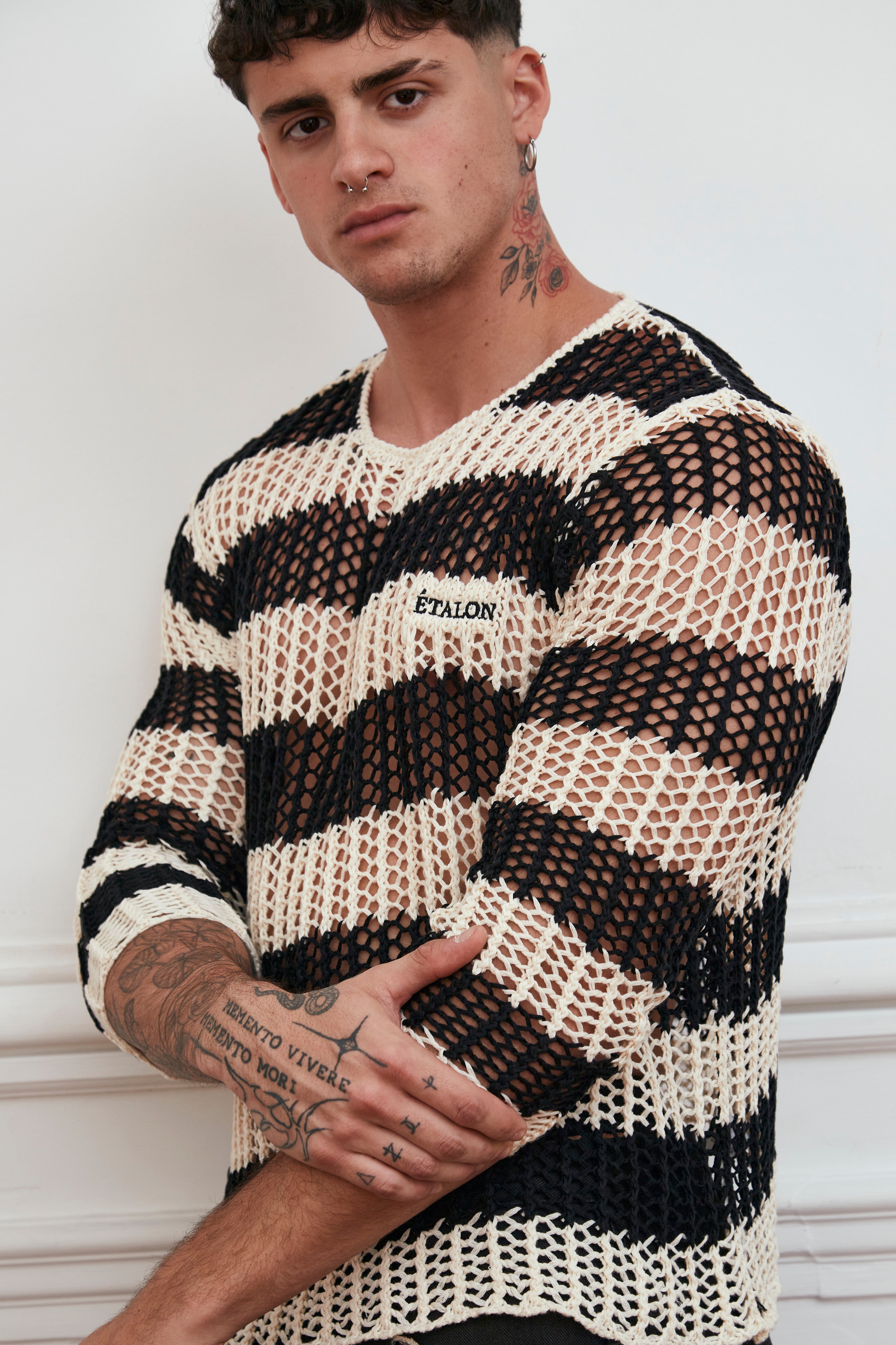 Striped Knitted Sweater