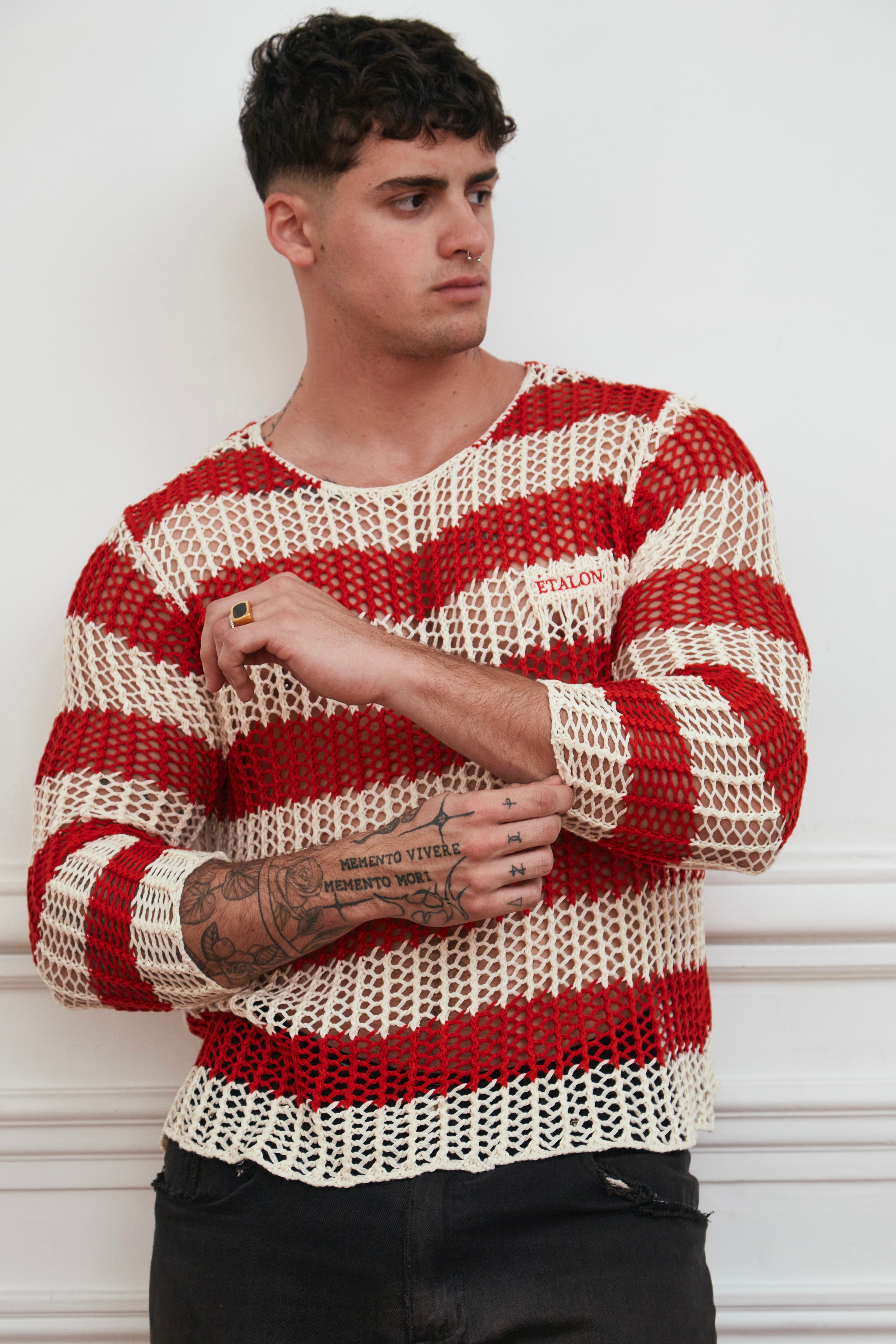 Striped Knitted Sweater