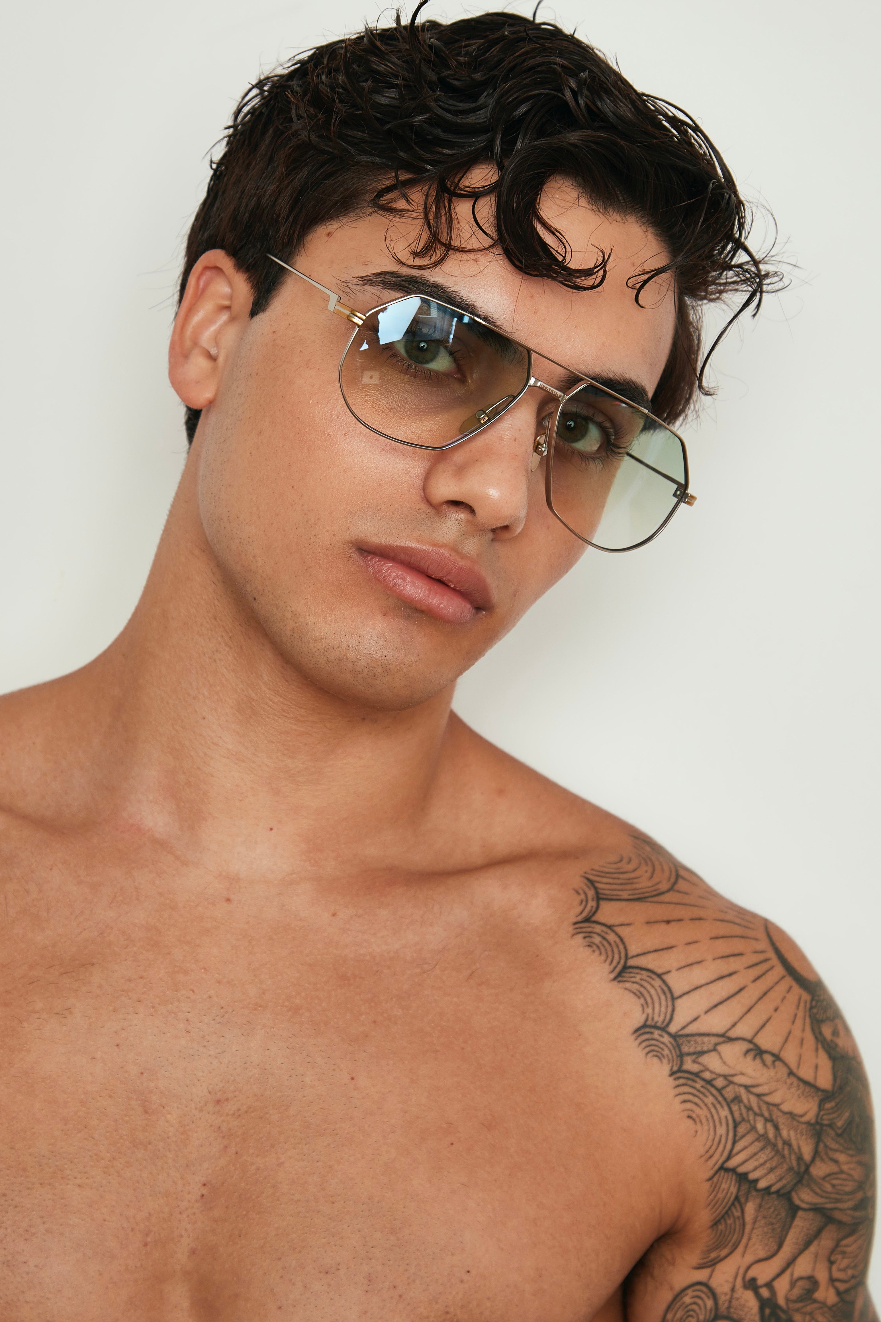 Emerald Vintage Aviators