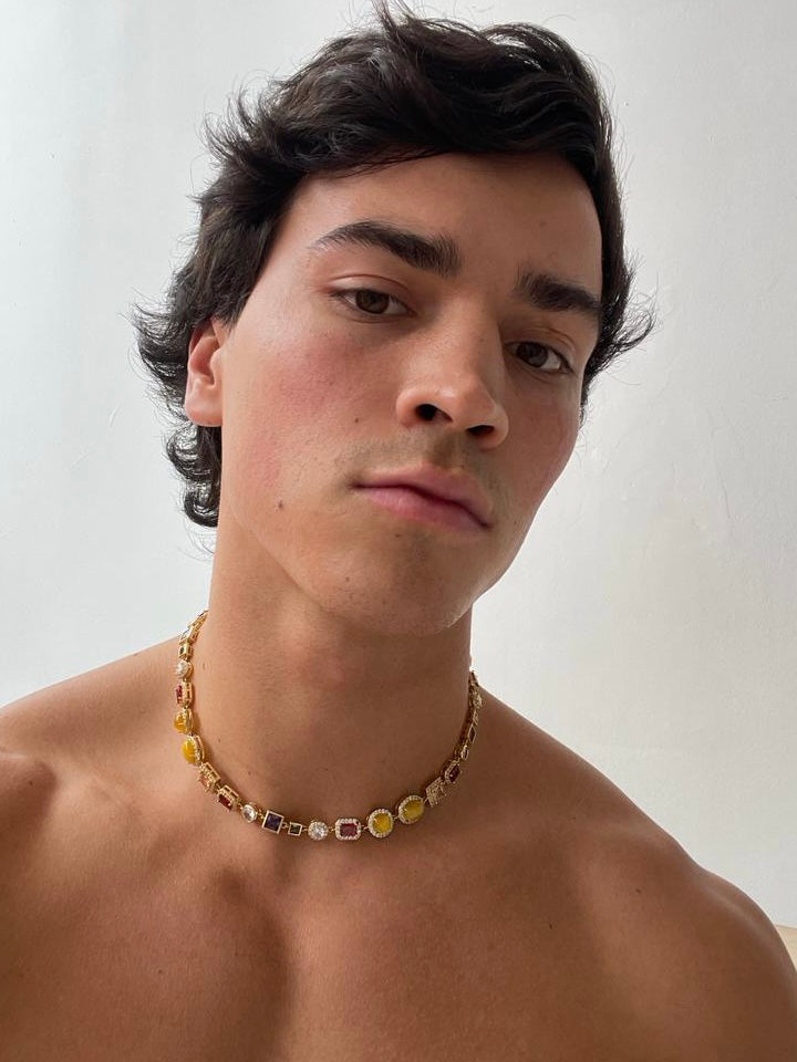 Gemstone Choker