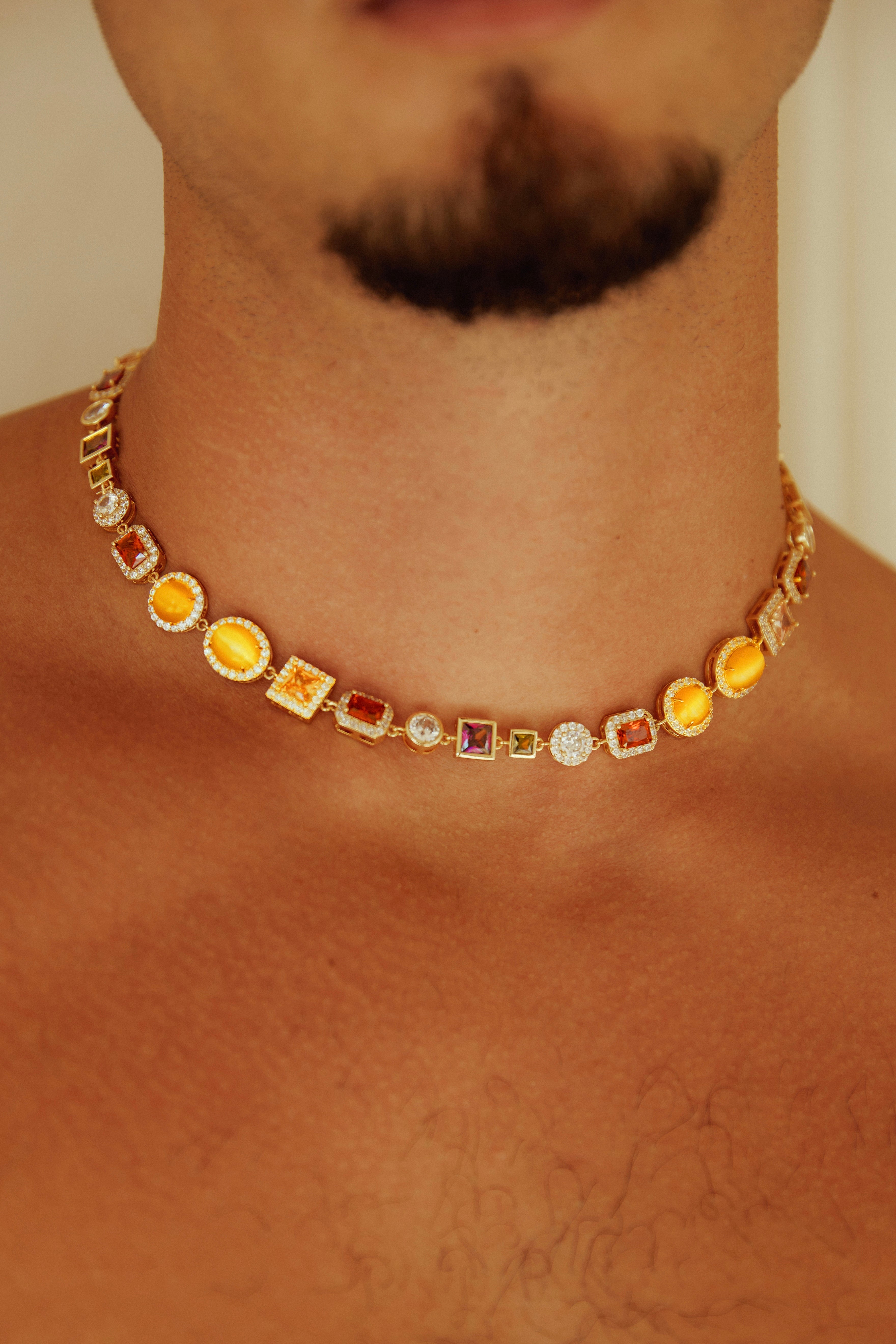 Gemstone Choker