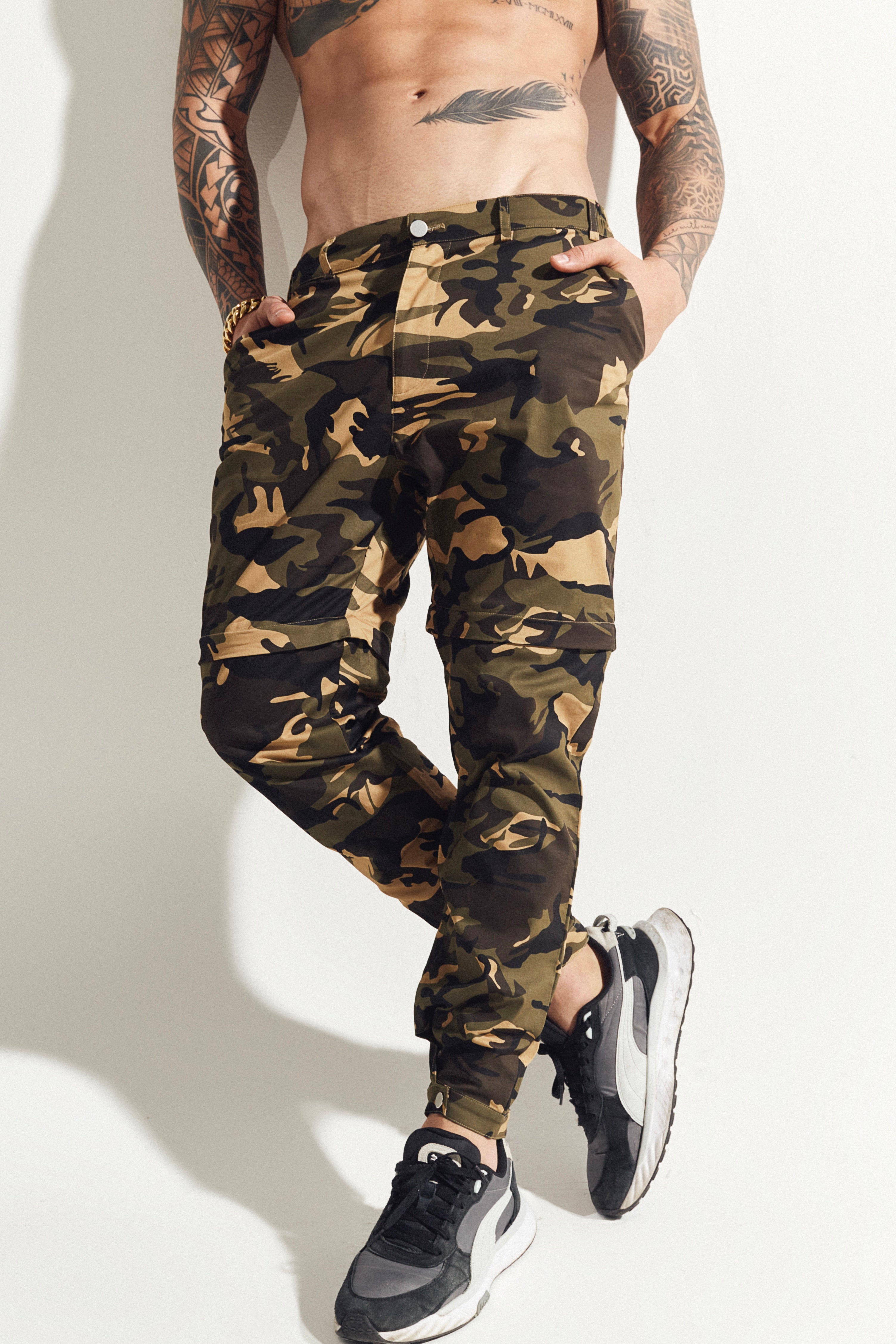 Camo Convertible Trouser/ Short