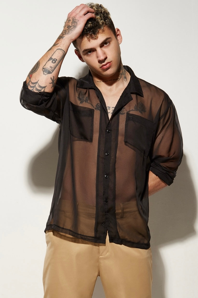 Extra Thin Chiffon Shirt