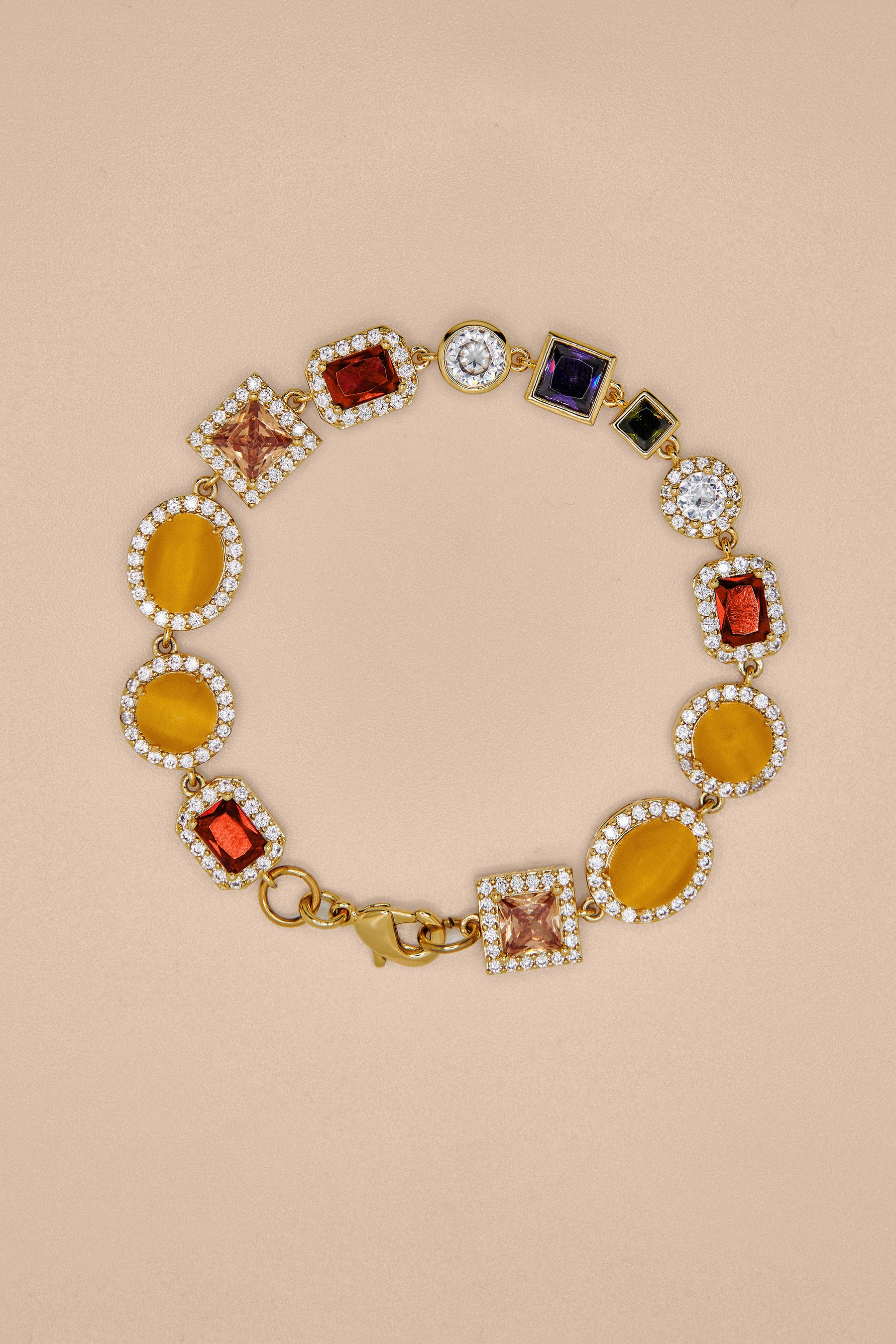 Effy Mosaic 14K Yellow Gold Multi Gemstone Bracelet, 2.47 TCW –  effyjewelry.com